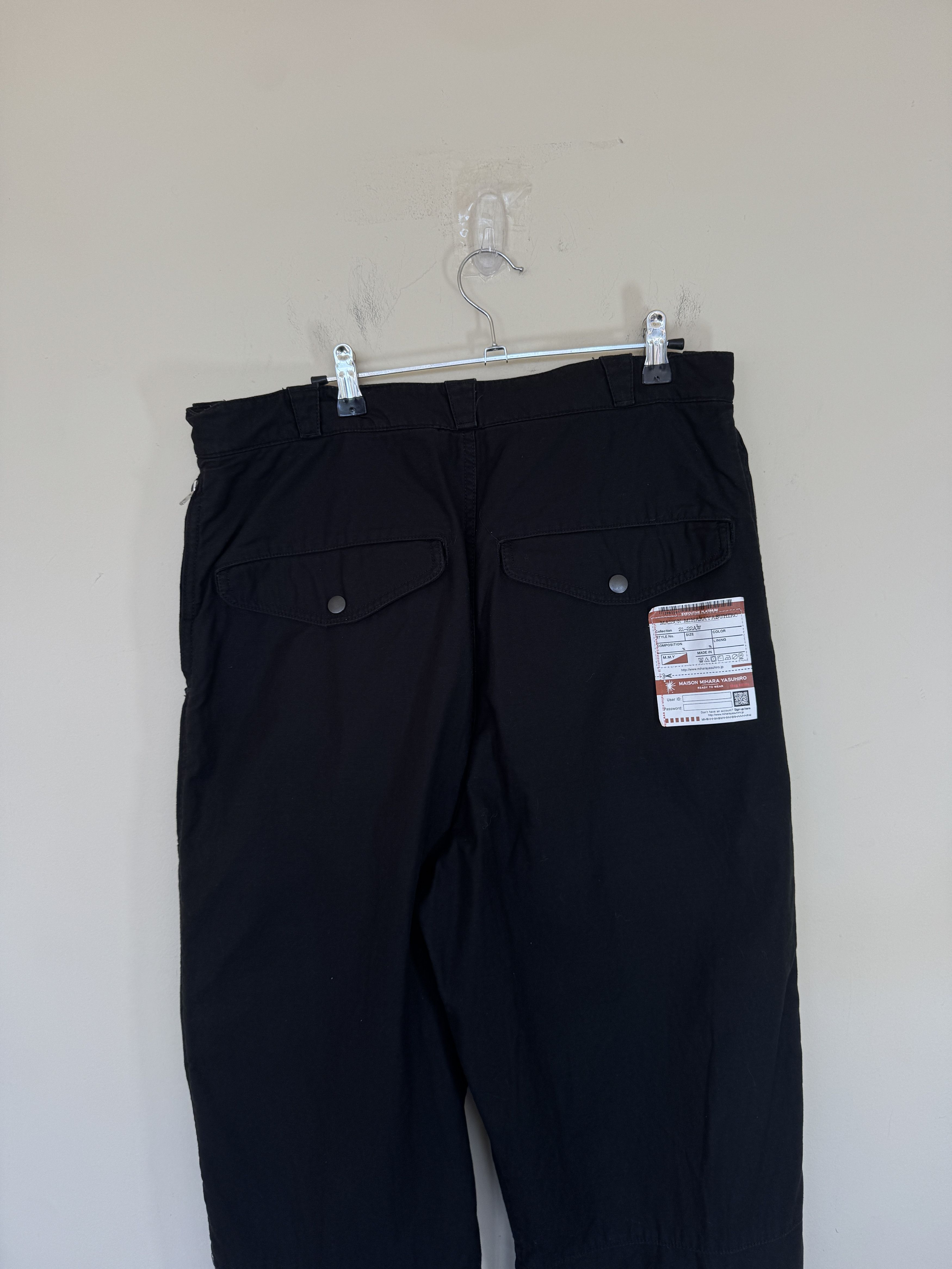 Maison MIHARA YASUHIRO Maison Mihara Yasuhiro Zipper Pants Size US 34 / EU 50 - 8 Thumbnail