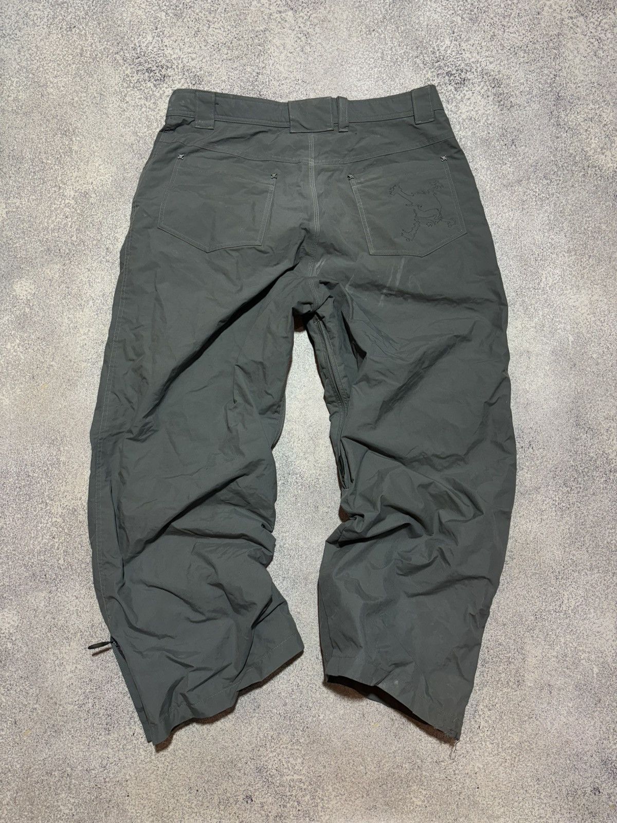 Oakley × Vintage 90s Oakley Software Knee Patch Snowboard Pants Size XL Size US 36 / EU 52 - 13 Thumbnail