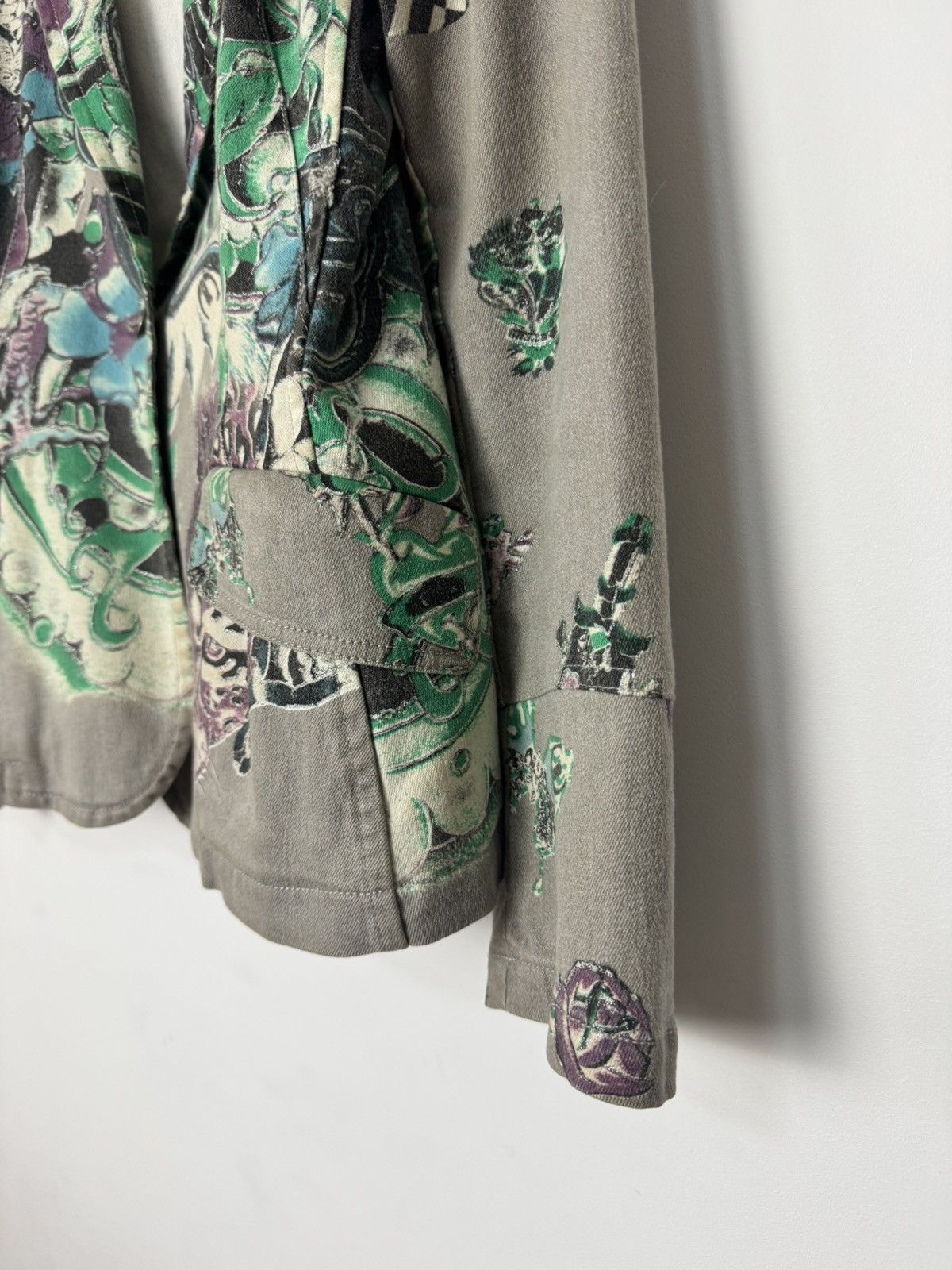 Just Cavalli Vintage Just Cavali By Roberto Eagle Snake Cavali Blazer Size M / US 6-8 / IT 42-44 - 5 Thumbnail
