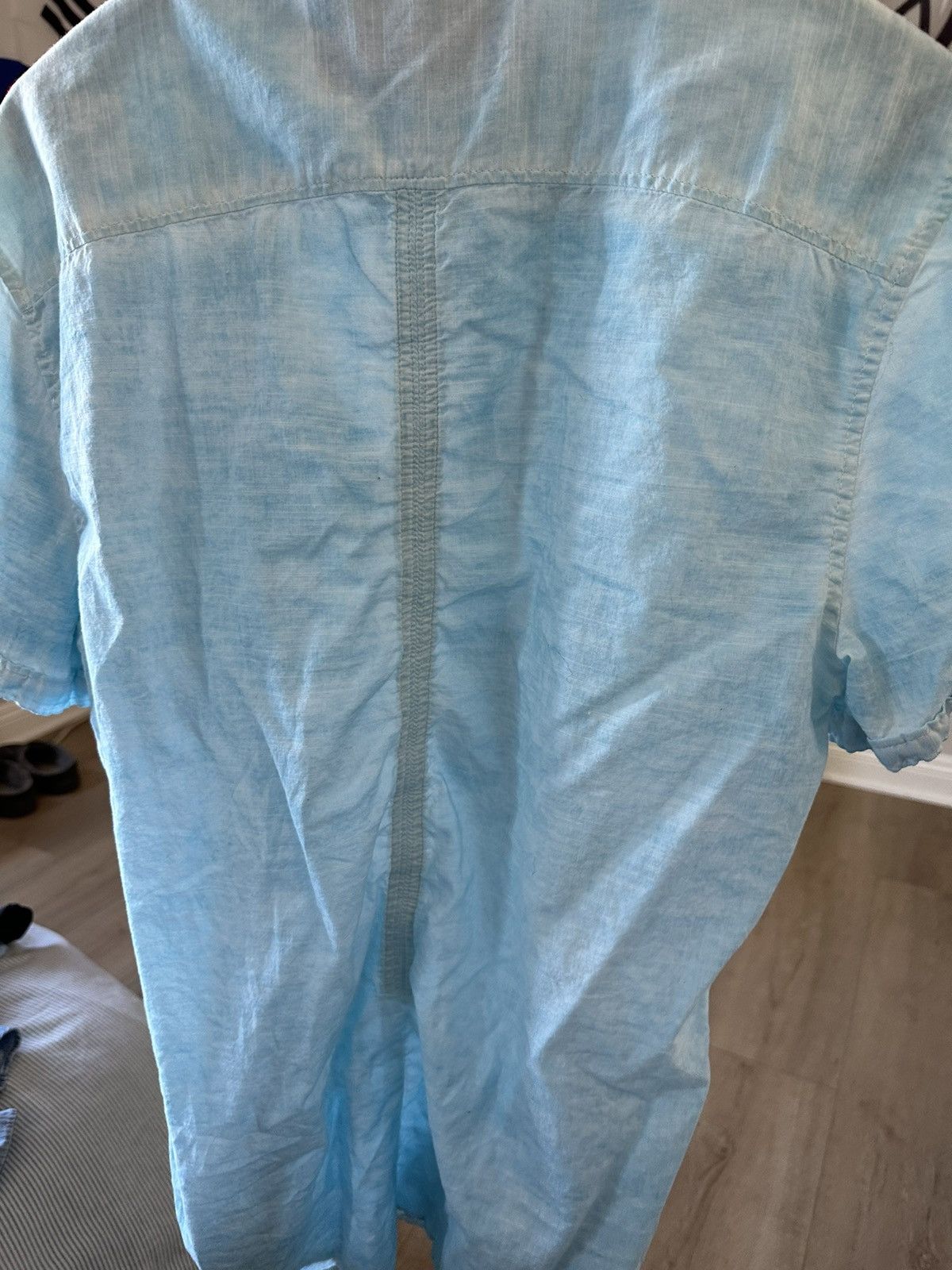 Calvin Klein × Vintage Light Blue Calvin Klein Button up Shirt Size US M / EU 48-50 / 2 - 3 Thumbnail