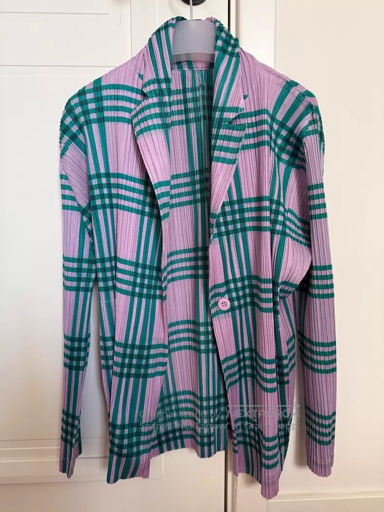 Issey Miyake Issey Miyake Color Block Jacket Size XL / US 12-14 / IT 48-50 - 1 Thumbnail