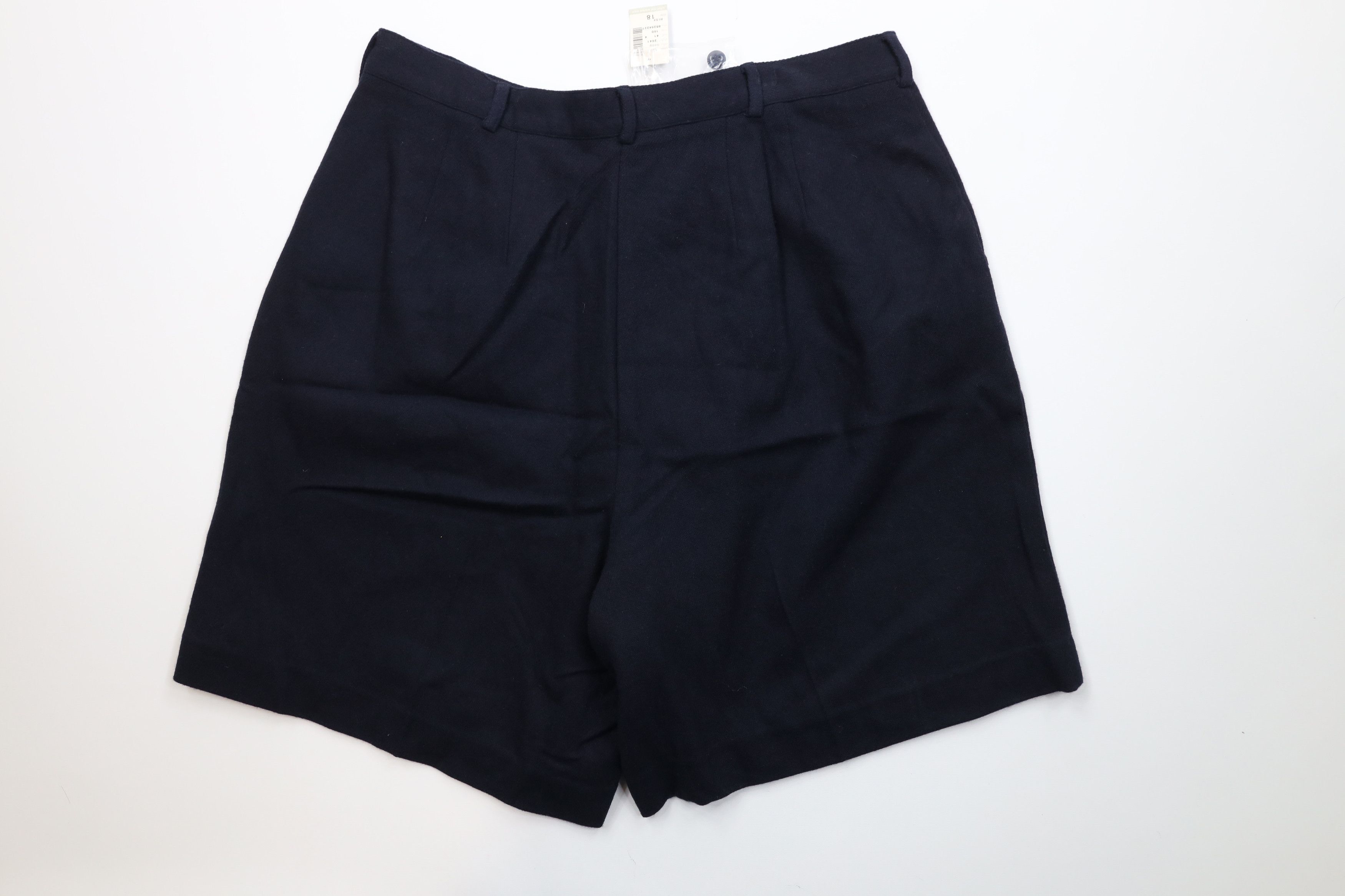 Vintage Deadstock Vintage 90s Lane Bryant Merino Wool Shorts Blue Size 40" / US 18 - 9 Thumbnail