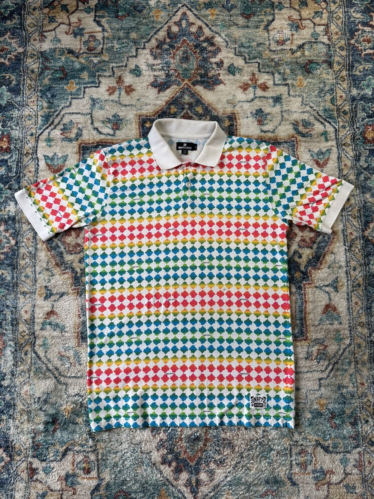 Undefeated Undefeated All Over Print Polo Shirt Large Size US L / EU 52-54 / 3 - 1 Thumbnail