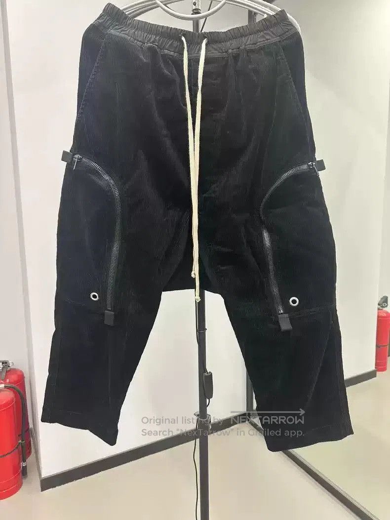 Rick Owens Rick Owens Men's corduroy drawstring trousers. Size US 30 / EU 46 - 1 Thumbnail