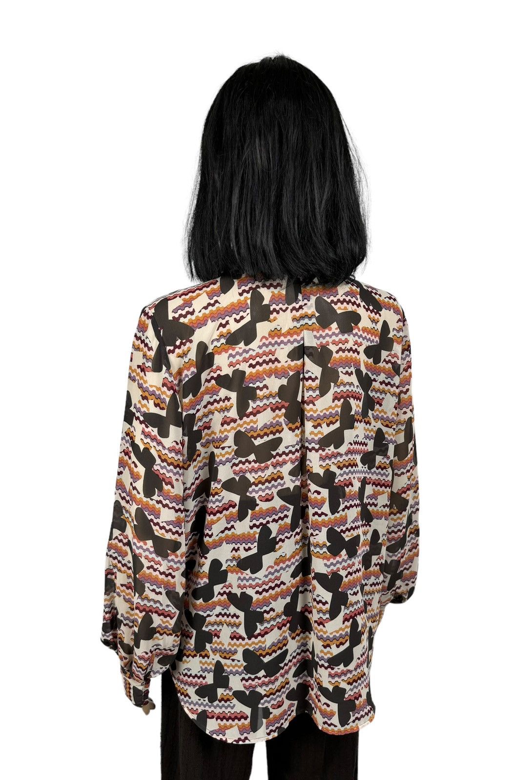 Missoni Missoni Lindex Multicolor Printed Blouse size 42 Size M / US 6-8 / IT 42-44 - 7 Thumbnail
