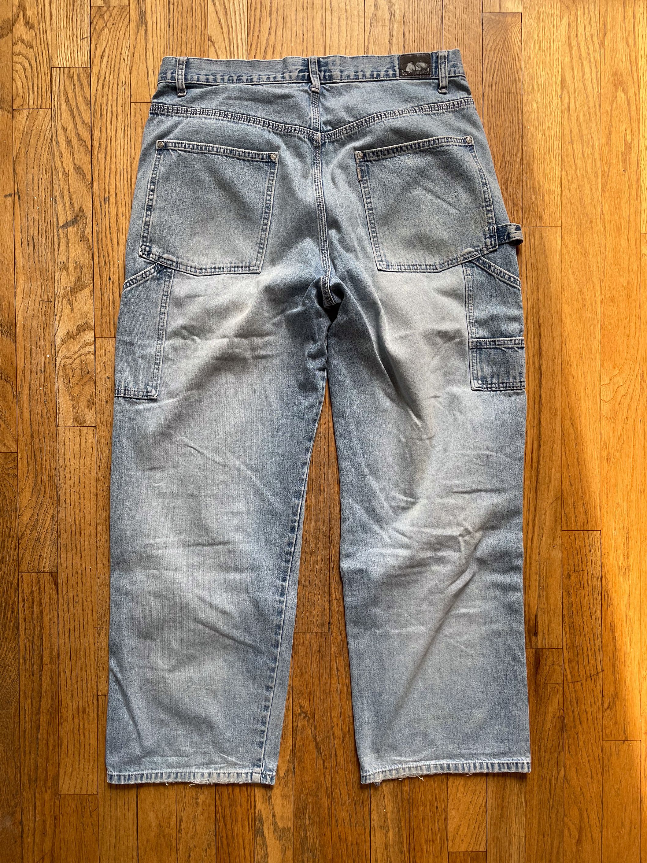 Levi's Levi's Silvertab Baggy Carpenter Denim Jeans 36x32 Size US 36 / EU 52 - 2 Thumbnail