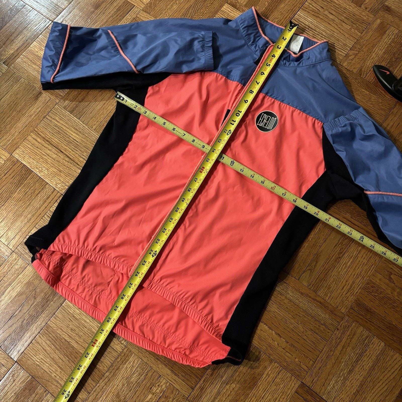 Nike Vintage Nike Echelon Windbreaker Jacket 80s Full Zip Wmns L Size L / US 10 / IT 46 - 8 Thumbnail