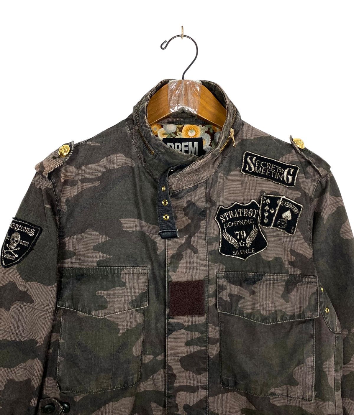 PPFM Rare‼️ Ppfm Military Camouflage Jacket Size US S / EU 44-46 / 1 - 4 Thumbnail