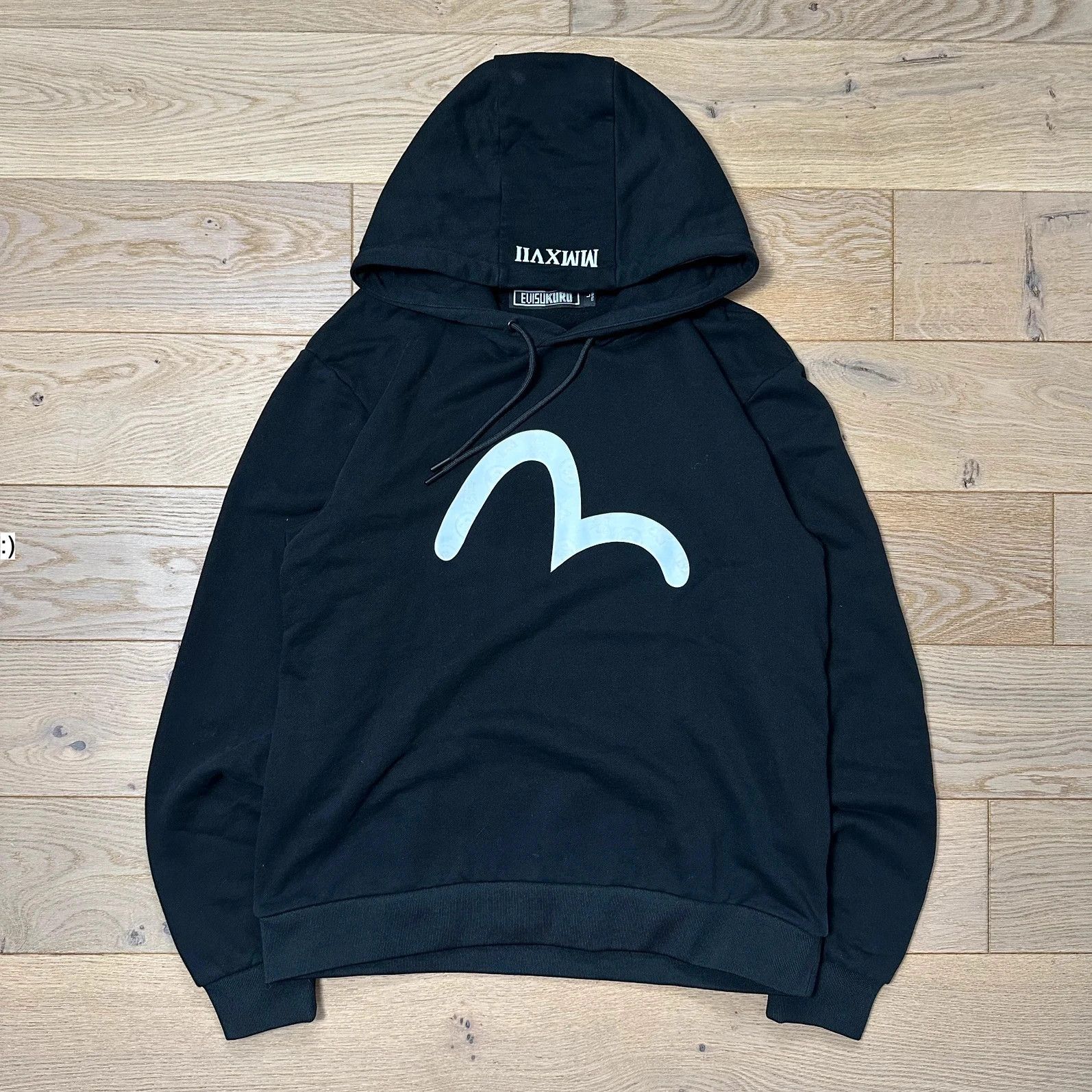 Evisu Sweatshirt Hoodie Evisu Seagull Mmxvii Black Size US M / EU 48-50 / 2 - 1 Thumbnail
