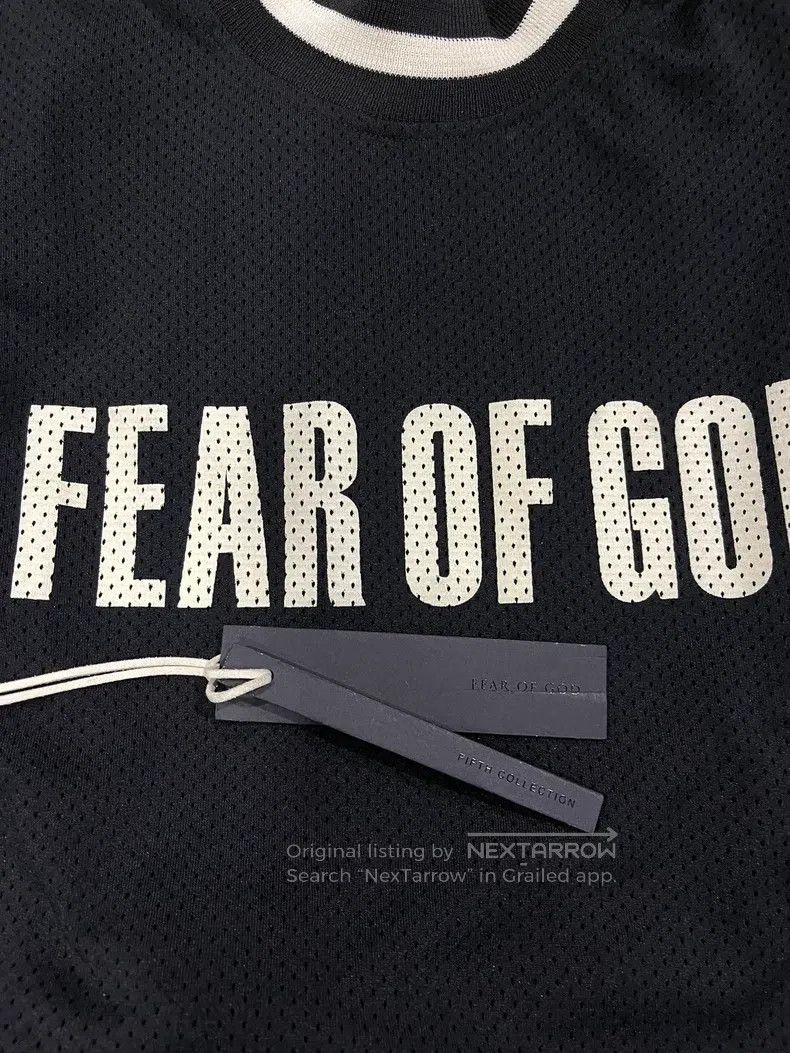 Fear of God Fear of God 5th Medal Black Mesh Long Sleeve Size US S / EU 44-46 / 1 - 7 Thumbnail