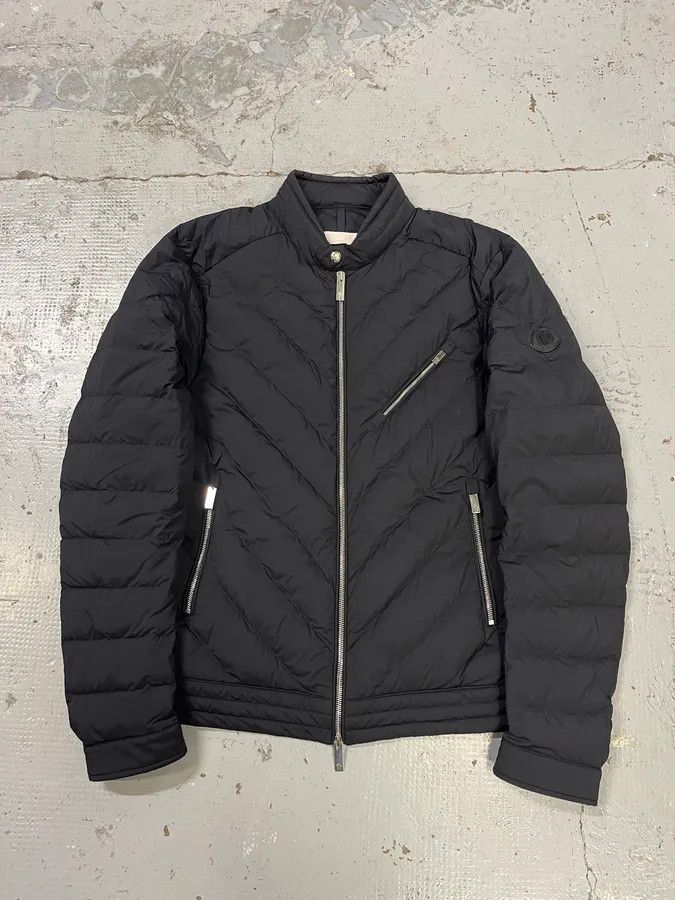 Moncler Moncler Black Quilted Puffer Jacket Size US L / EU 52-54 / 3 - 1 Thumbnail