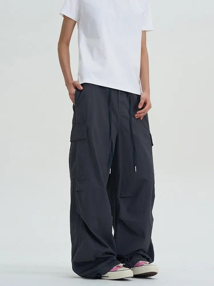 Japanese Brand × Jean Cargo Gray Pants Size US 32 / EU 48 - 2 Thumbnail