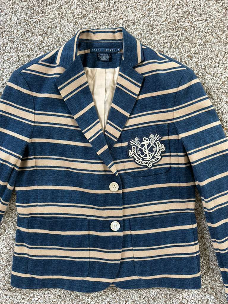 Polo Ralph Lauren Polo Ralph Lauren Seahorse Cotton Fitted Blazer Nautical 6 Size M / US 6-8 / IT 42-44 - 1 Thumbnail