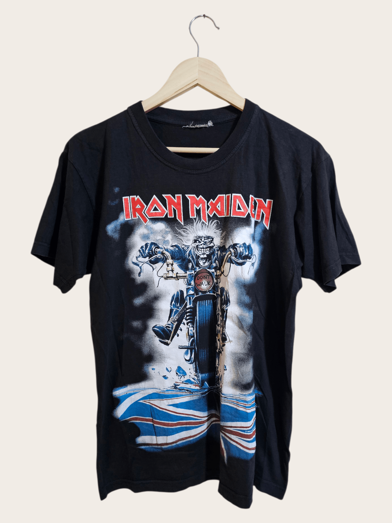 Iron Maiden Iron Maiden 90's Distressed Tee Size US S / EU 44-46 / 1 - 1 Thumbnail