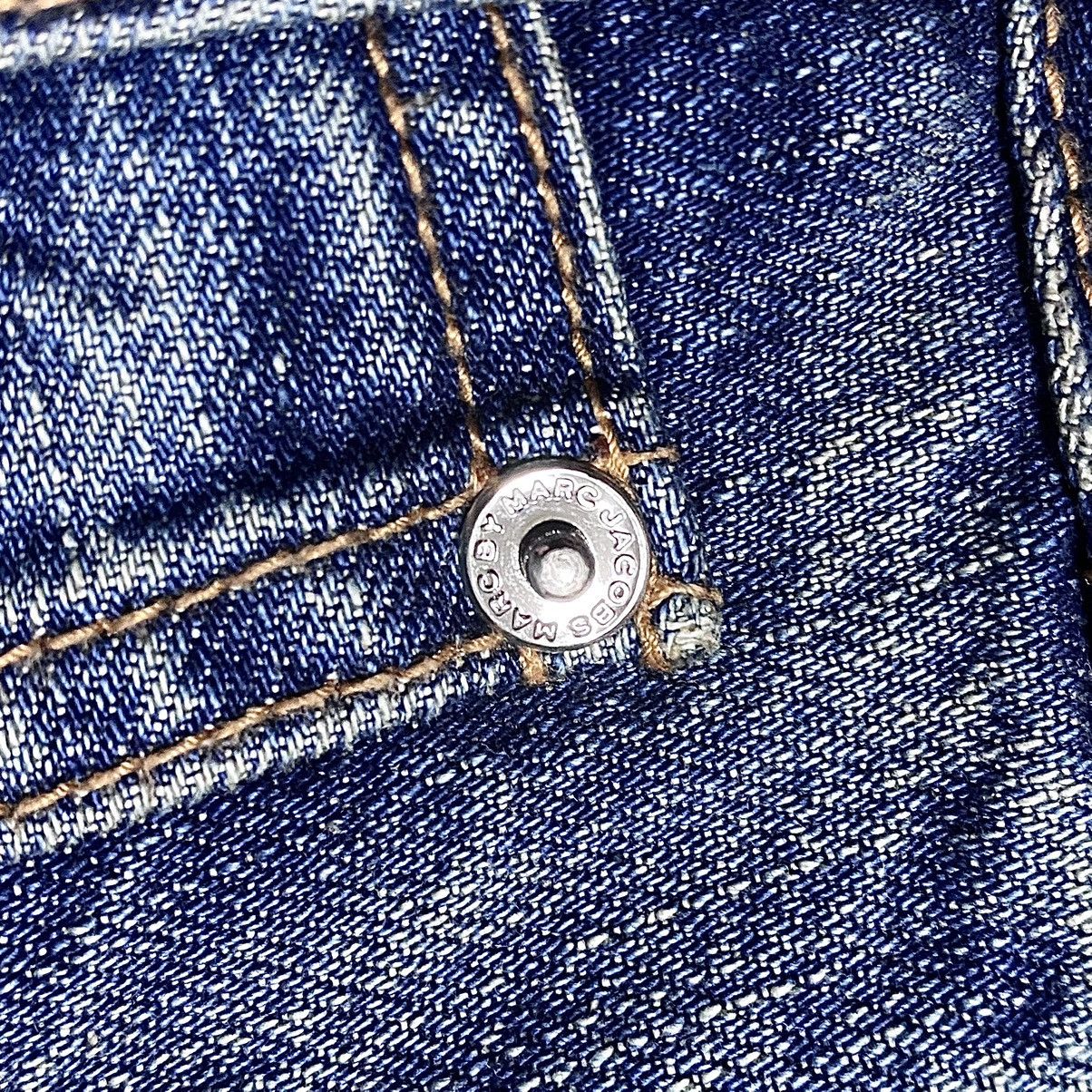Marc by Marc Jacobs Marc by Marc Jacobs Annie Boyfriend Crop Washed Jeans Denim Size 25" / US 0 / IT 36 - 12 Thumbnail