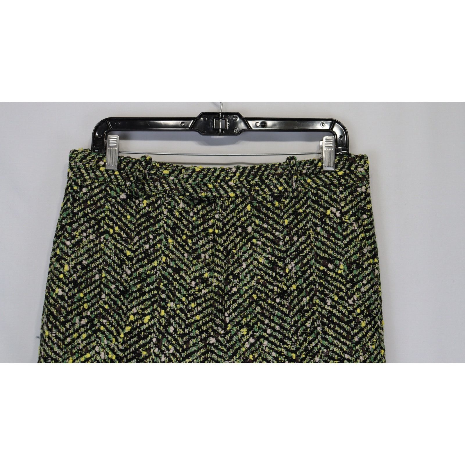 Bottega Veneta o1rshd1 Large Mouline HerringboneTrousers in Green/Yellow Size US 32 / EU 48 - 2 Thumbnail