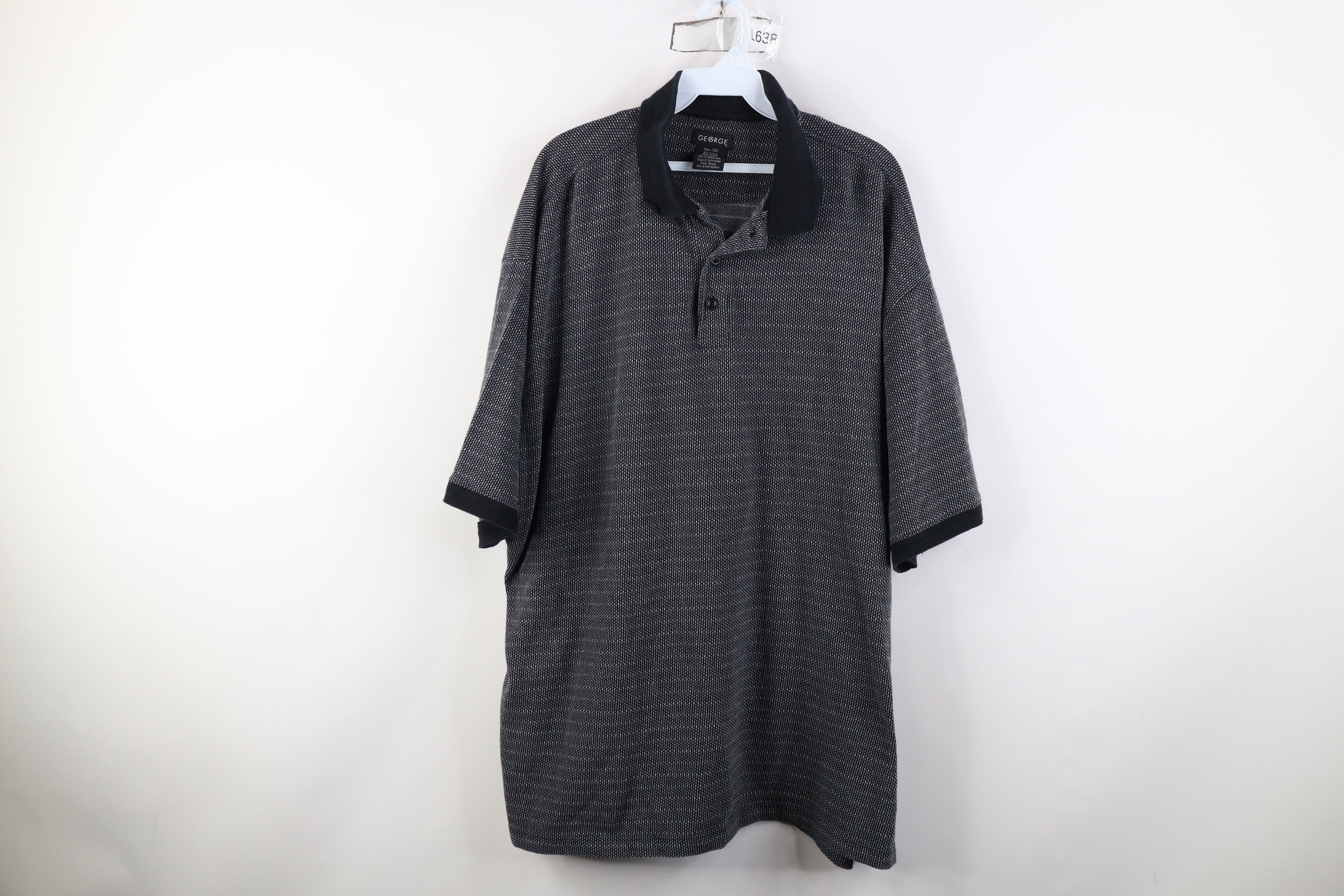 Vintage Vintage 90s Streetwear Striped Knit Collared Golf Polo Shirt Size US XXL / EU 58 / 5 - 1 Thumbnail