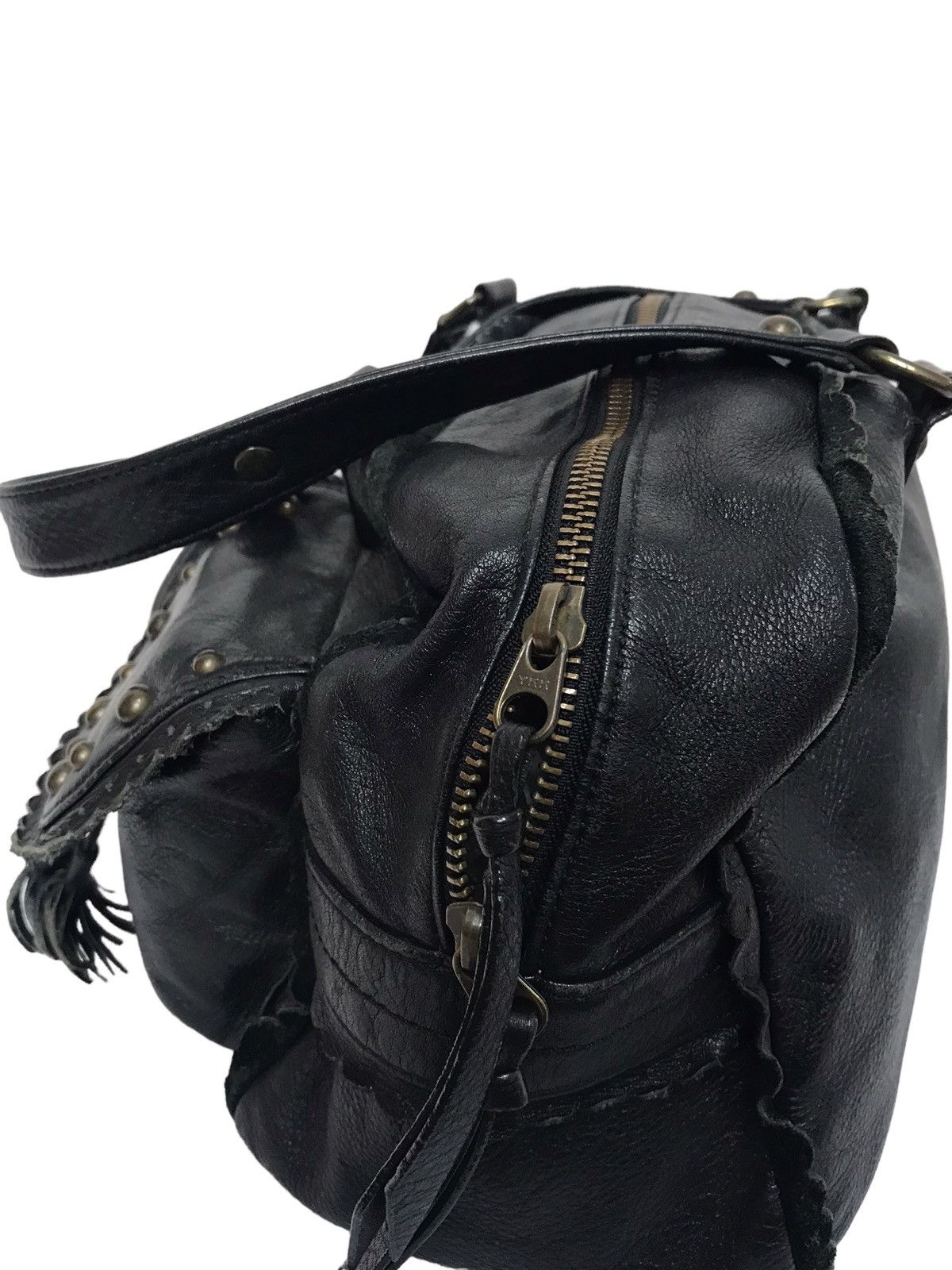 14th Addiction × If Six Was Nine × KMRii Ban Leather Bag Size ONE SIZE - 5 Thumbnail