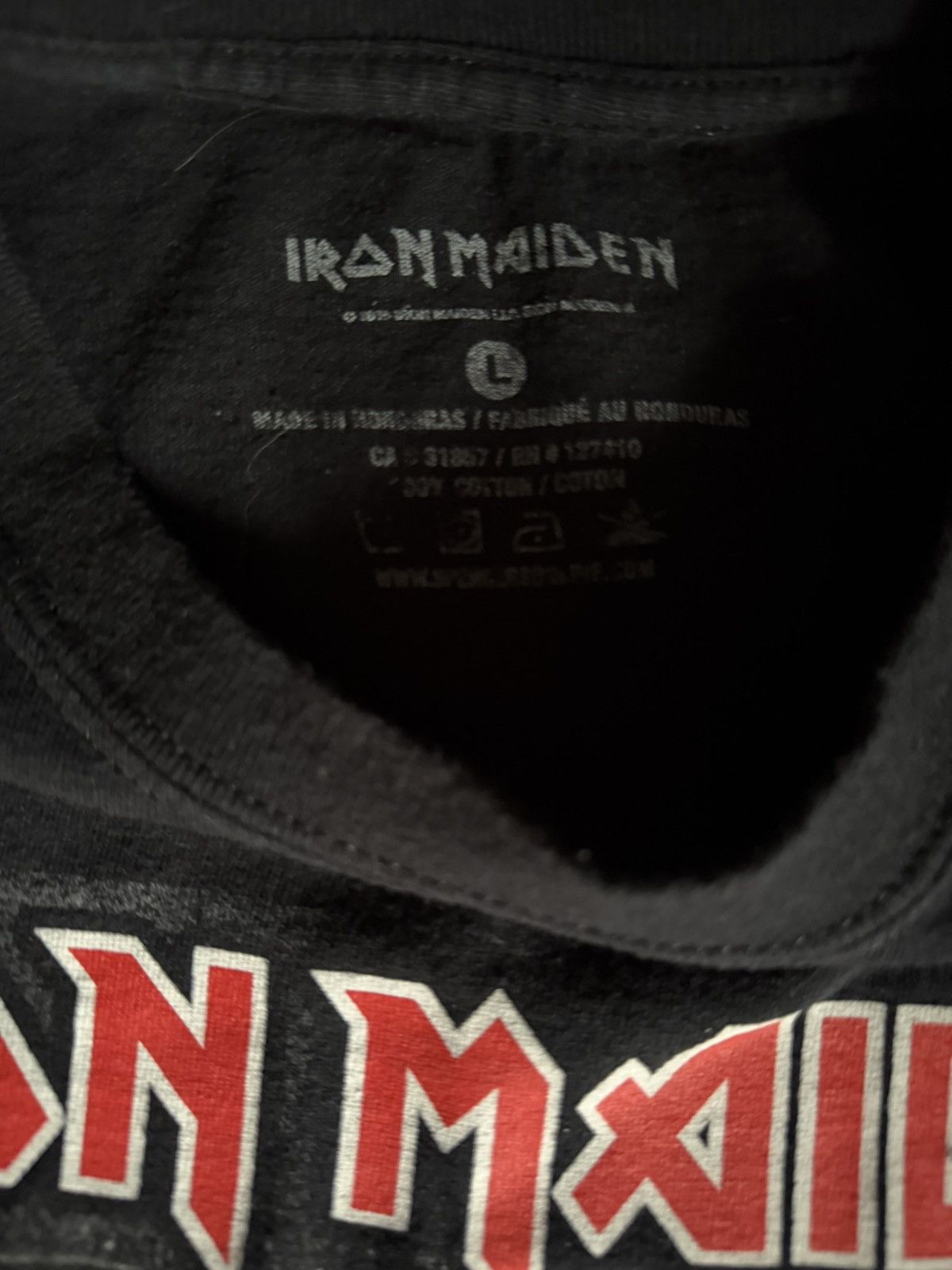 Band Tees Iron Maiden Band Tee Size US L / EU 52-54 / 3 - 3 Thumbnail