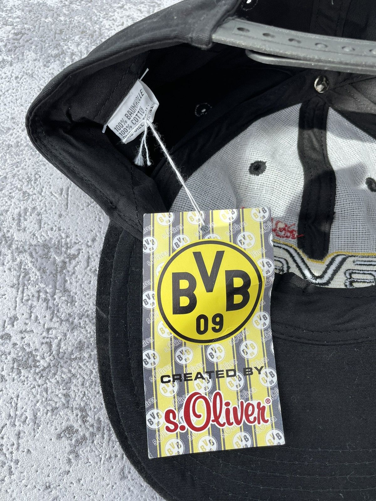 Vintage Borussia Dortmund 90s Vintage S.Oliver Rare Cap Size ONE SIZE - 5 Thumbnail