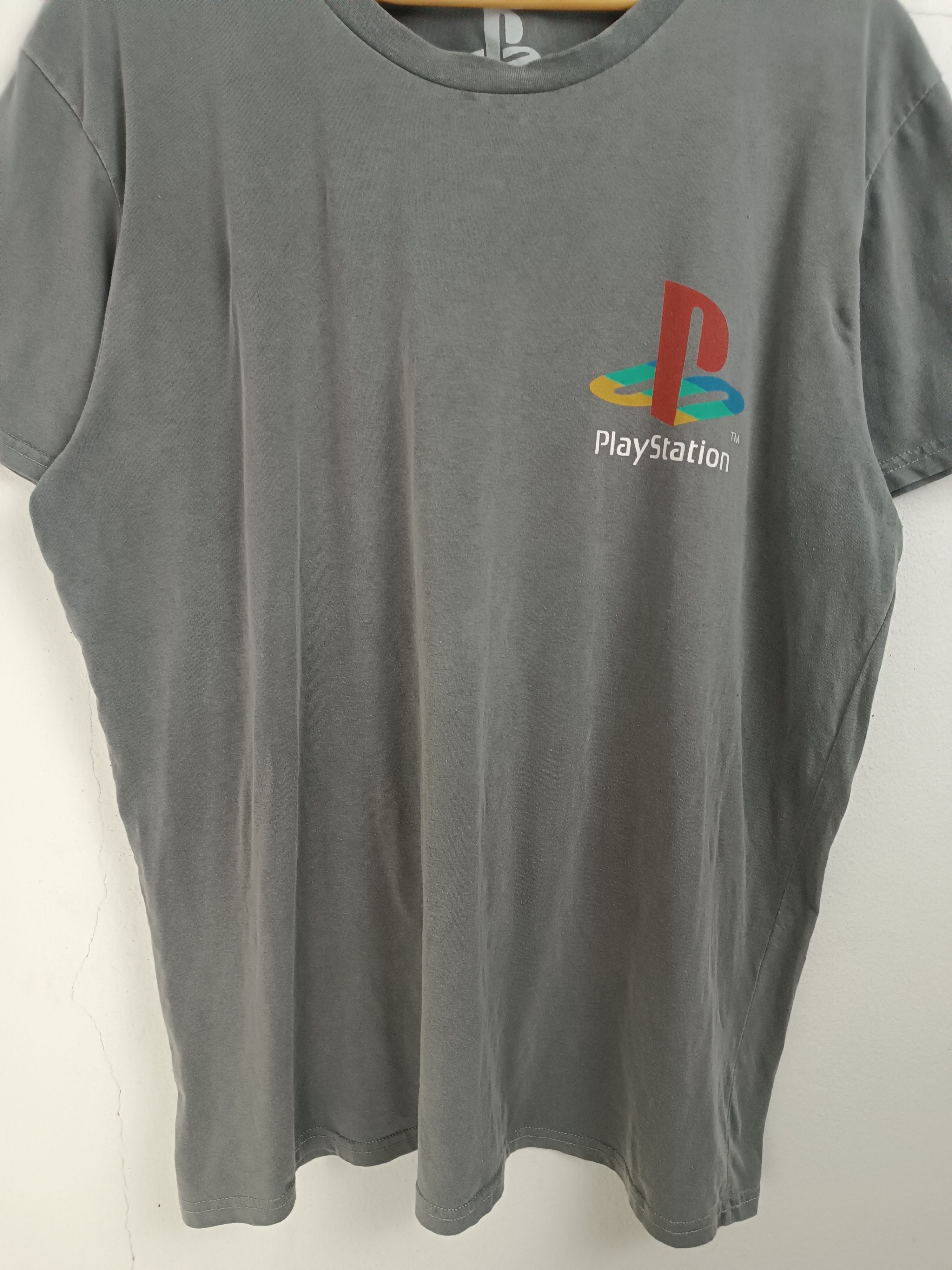 Playstation VINTAGE PLAYSTATION FADED GAMING PS4 PS5 LOGO TEE Size US XL / EU 56 / 4 - 2 Thumbnail