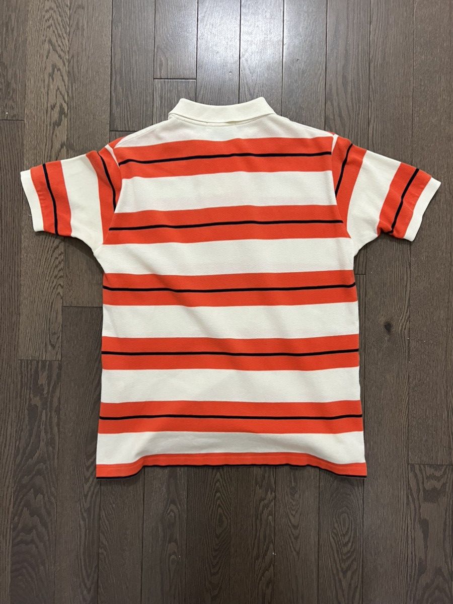 Bape BAPE A Bathing Ape Striped Polo (w/ Original Bag) Size US M / EU 48-50 / 2 - 6 Thumbnail
