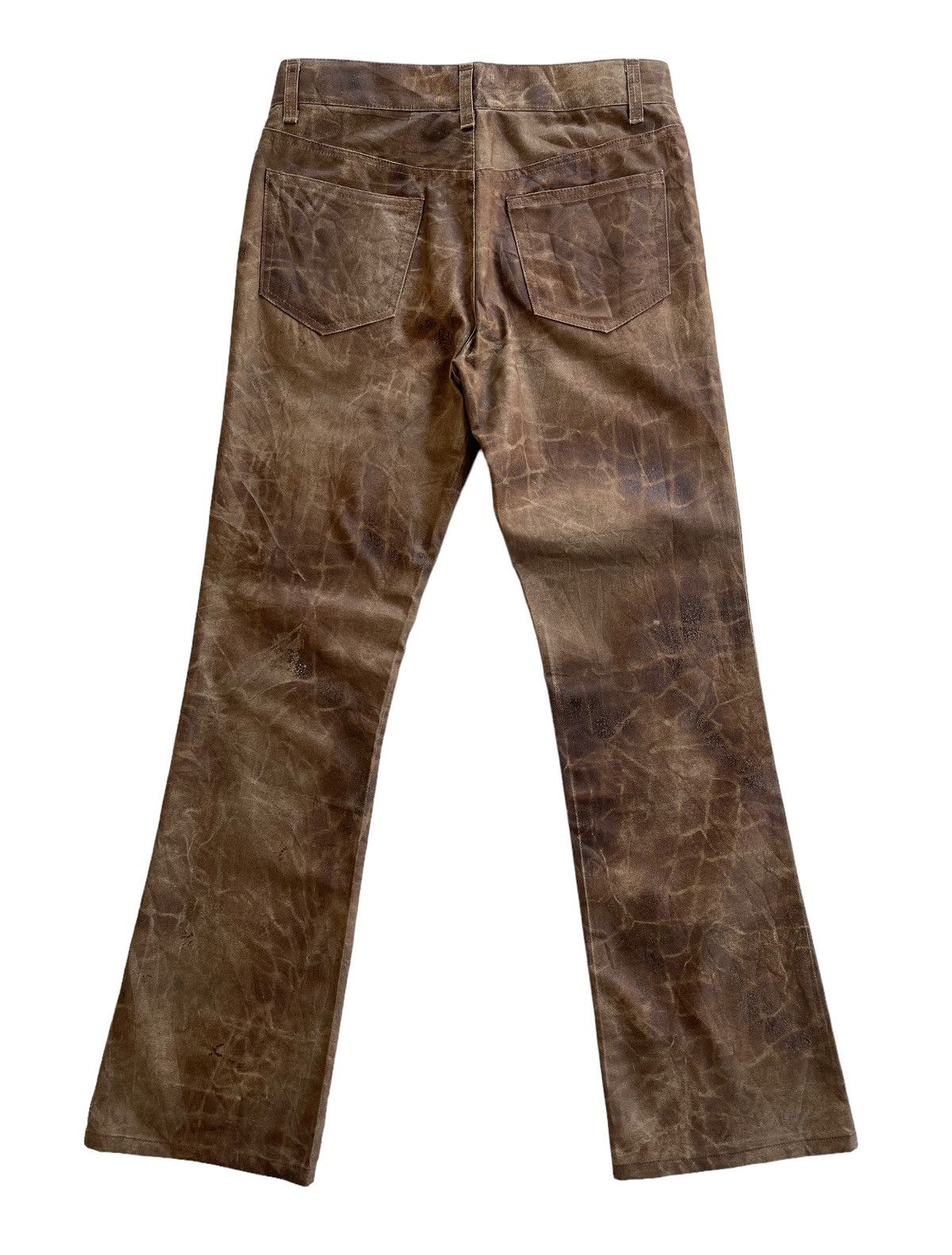5351 POUR LES HOMMES 5351 P.L.Hommes Flared Mudd Wax Casual Pants Size US 29 - 4 Thumbnail