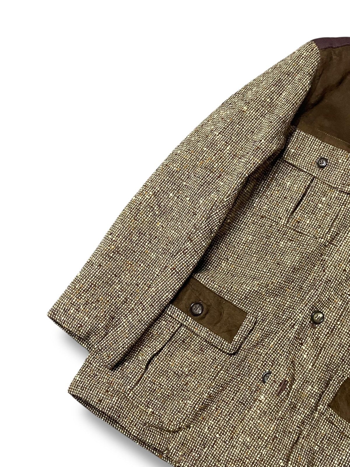 Japanese Brand × RENOWN × Vintage Renown x SimpleLife Tweed Wool Jacket (127) Size US M / EU 48-50 / 2 - 3 Thumbnail