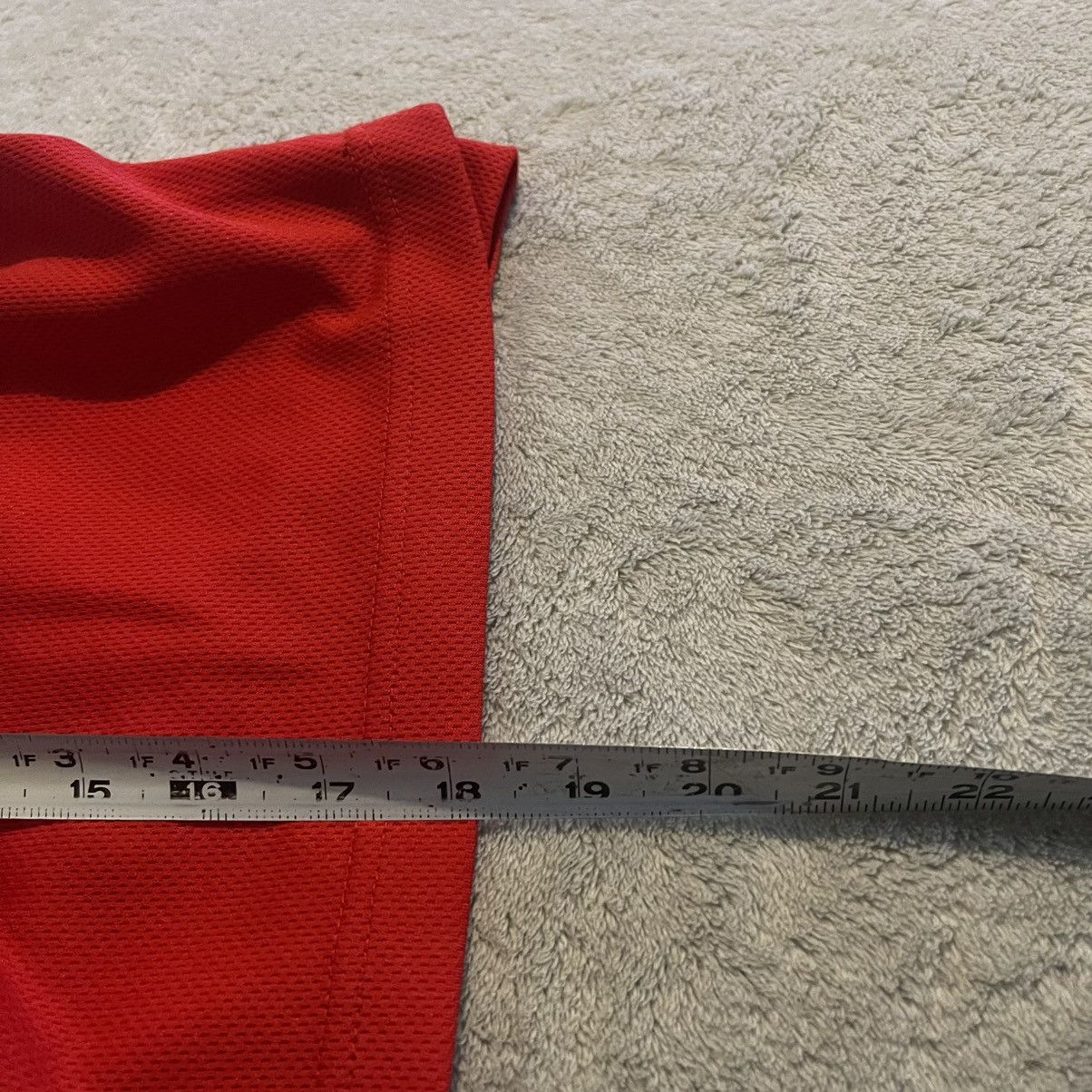NBA NBA Basketball Mens Red Mesh Athletic Shorts Size Large Size US 32 / EU 48 - 10 Thumbnail