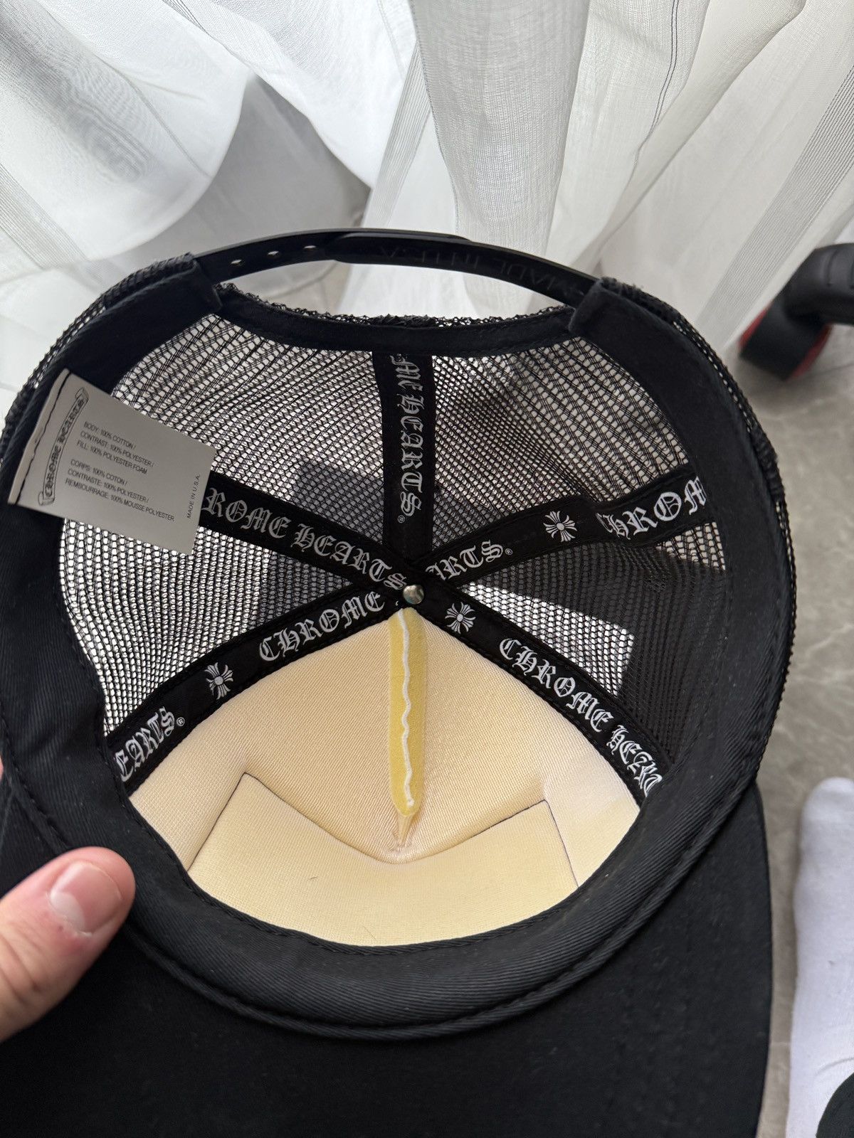 Chrome Hearts Chrome Hearts Fuck Holywood Cap Size ONE SIZE - 5 Thumbnail