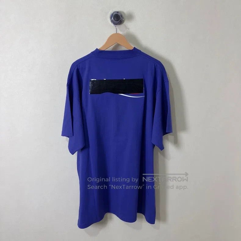 Balenciaga Balenciaga Blocked letter logo T-shirt size 3 Size US L / EU 52-54 / 3 - 2 Thumbnail