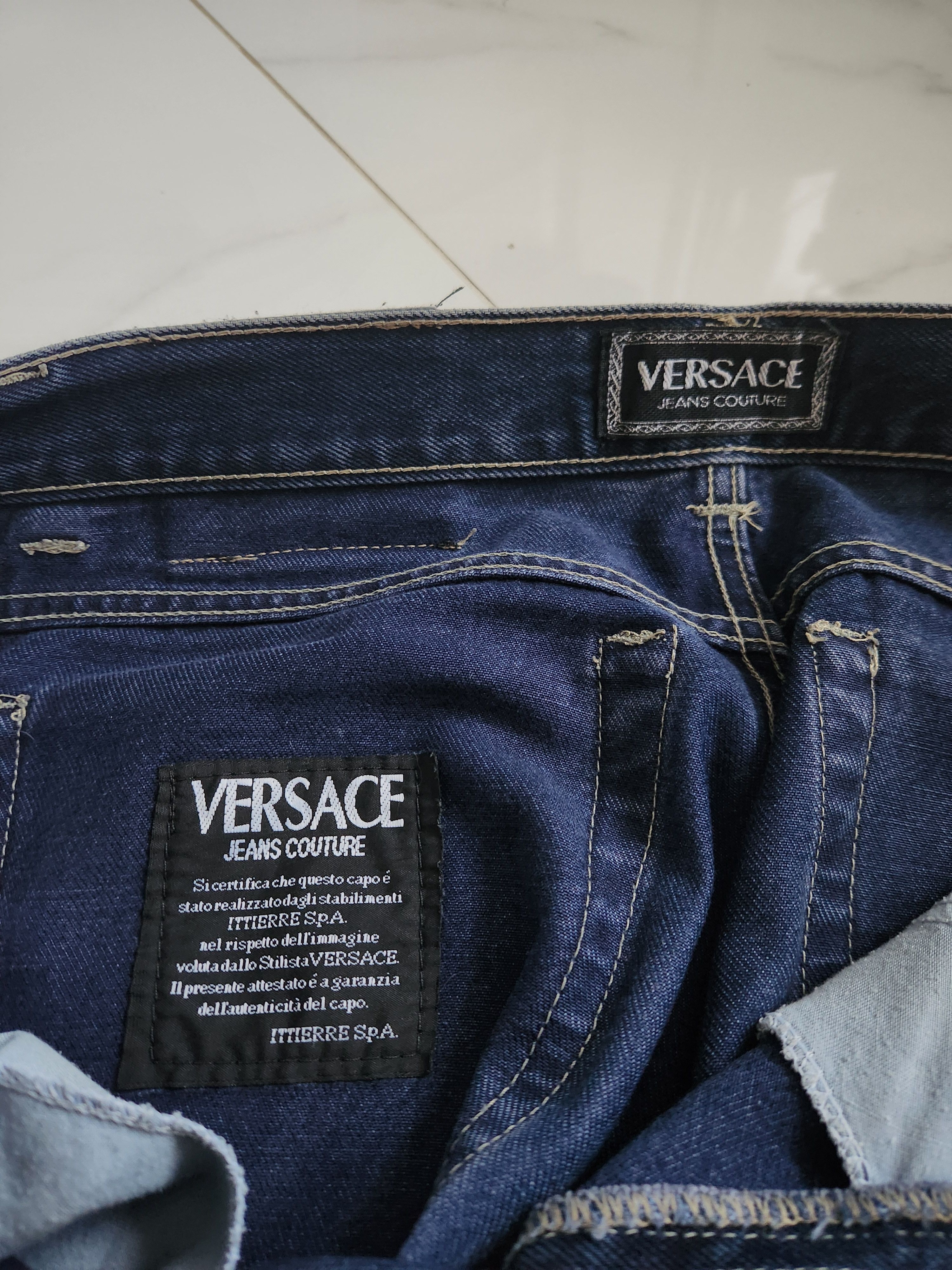 Versace Jeans Couture Versace Straight Leg Denim Size US 32 / EU 48 - 6 Thumbnail