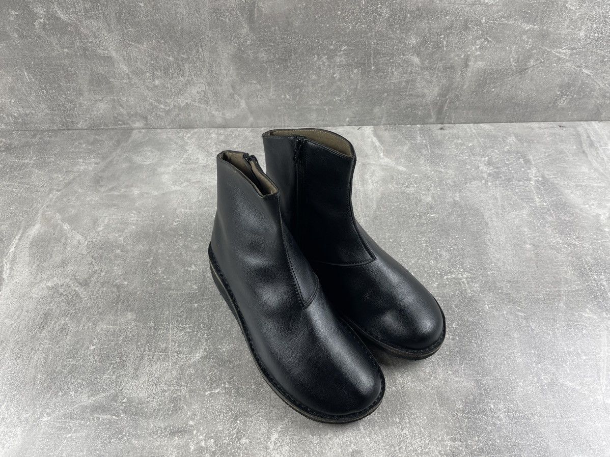 Genuine Leather Cammina Leggero Black Leather Minimalist Ankle Boots Size US 8 / EU 41 - 3 Thumbnail
