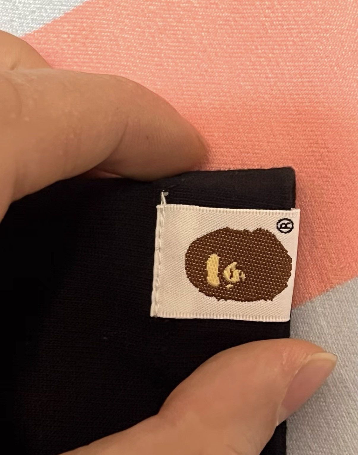 BAPE OG Nigo era black short-sleeve tee