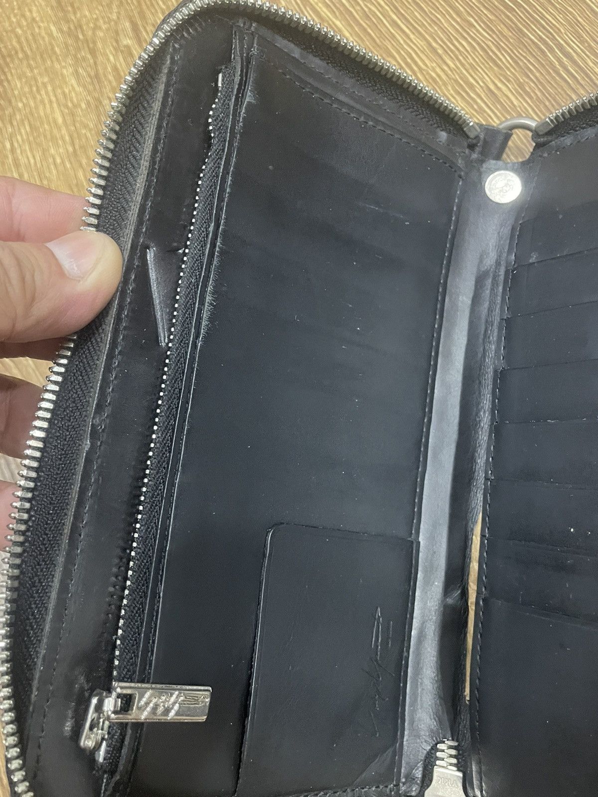 Yohji Yamamoto Authentic YOHJIYAMATO signature Zipper Long wallet Size ONE SIZE - 8 Thumbnail