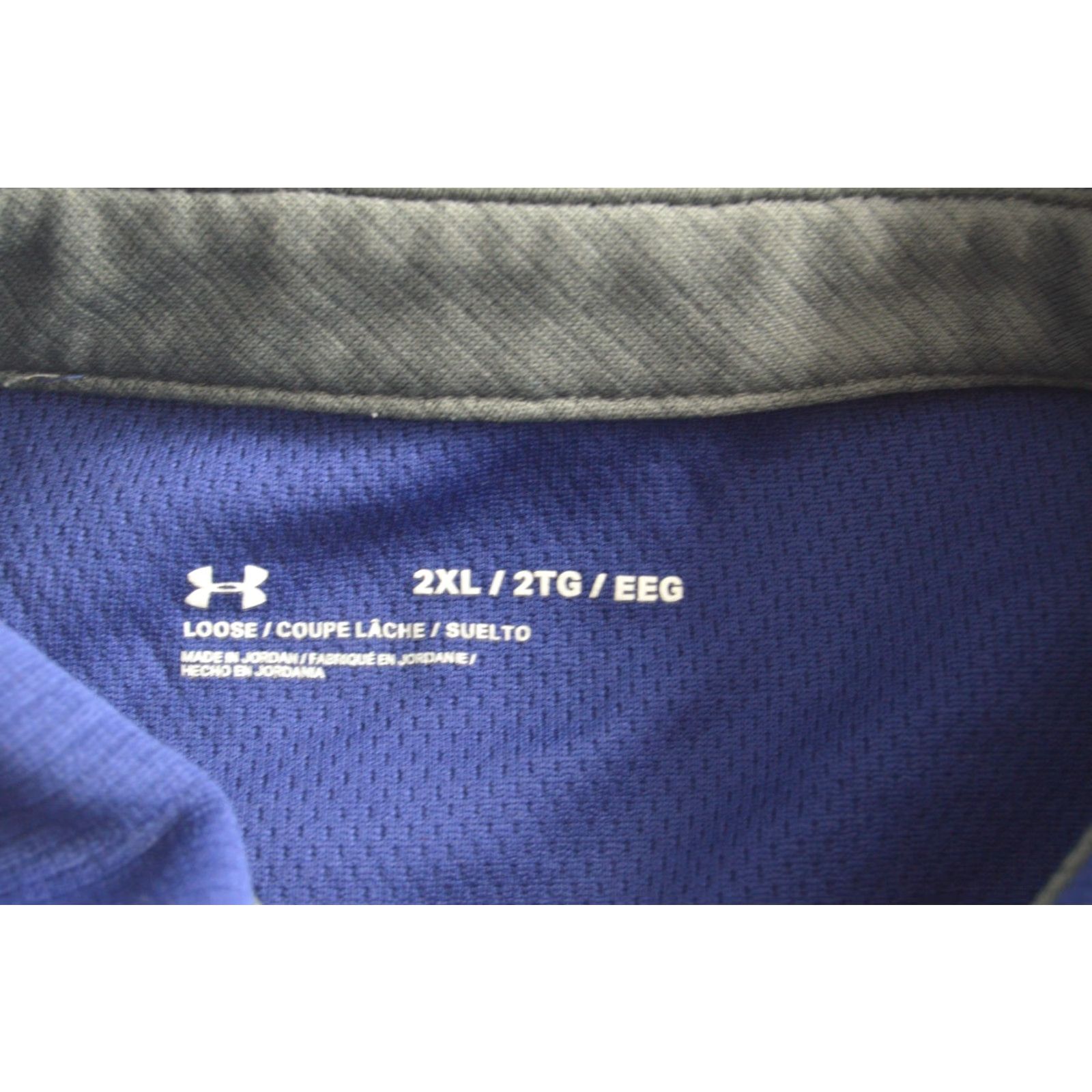 Under Armour Under Armour Polo Mens XXL Blue Size US XXL / EU 58 / 5 - 4 Thumbnail