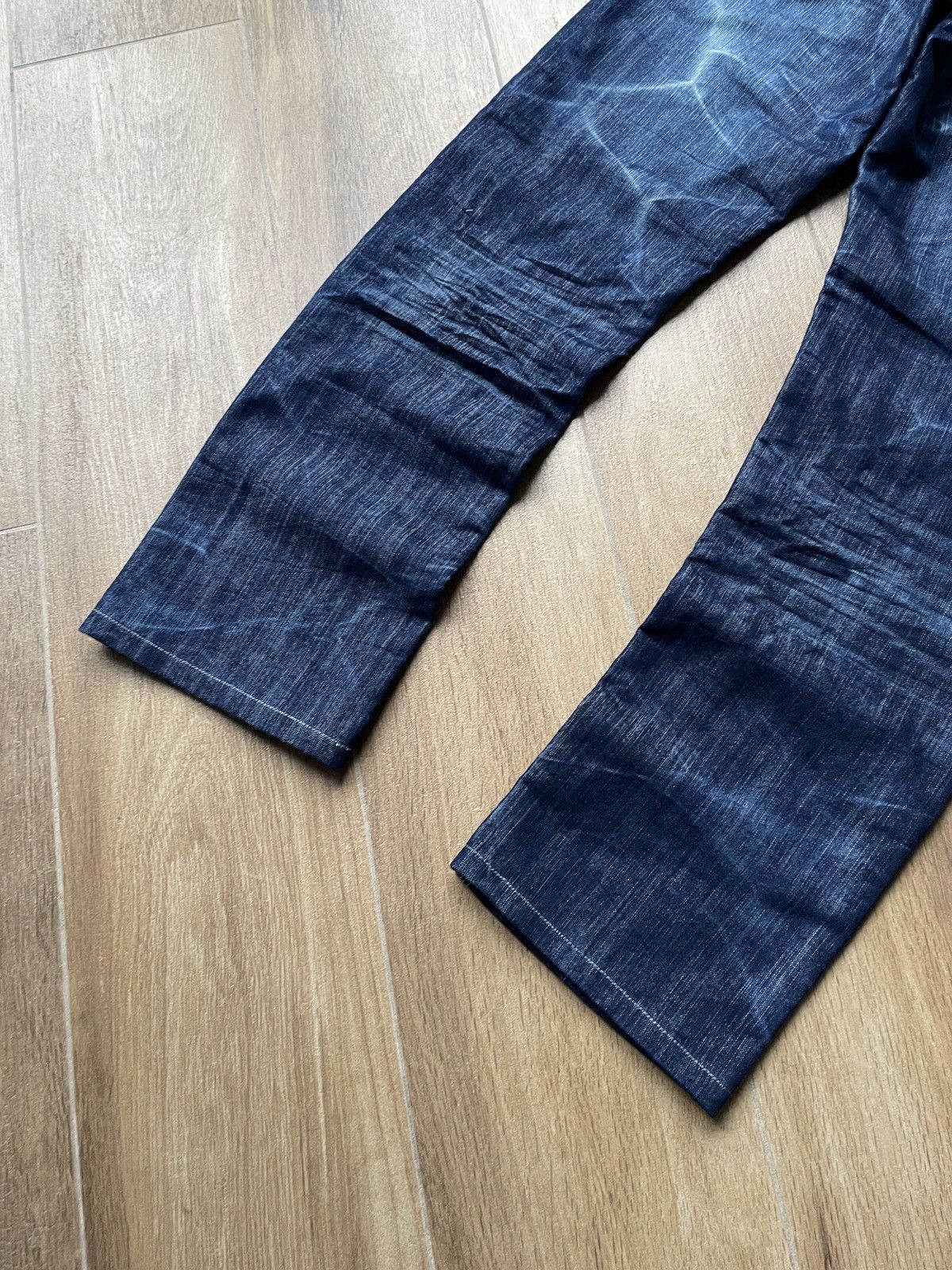 Vintage Vintage Flared Jeans Faded Mud Washed Avant Garde Japanese Size US 30 / EU 46 - 8 Thumbnail