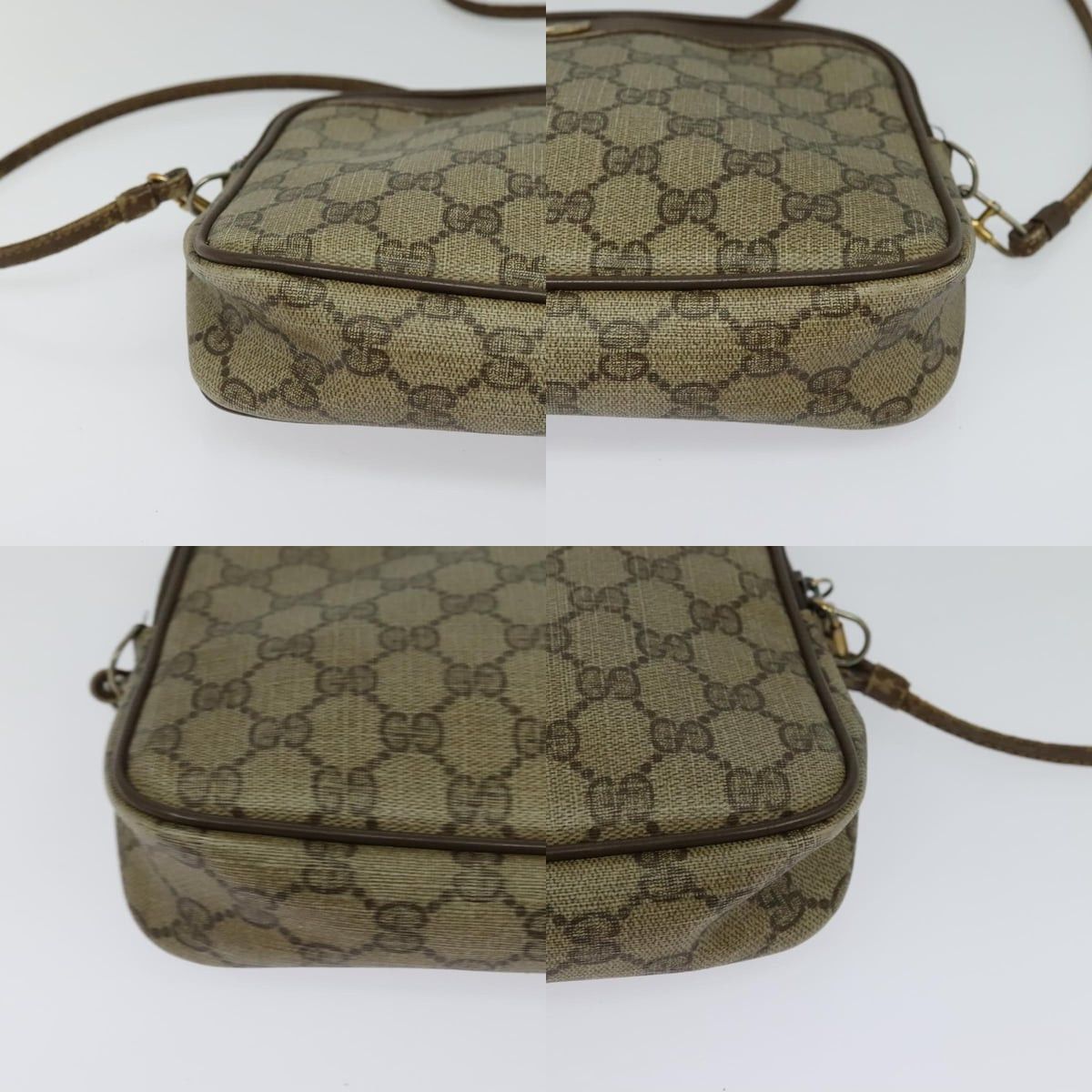 Gucci GUCCI GG Supreme Shoulder Bag Pvc Beige 97 02 068 Size ONE SIZE - 10 Thumbnail