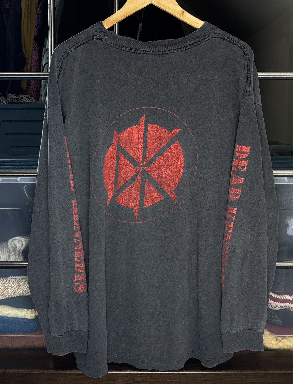 Dead Kennedys Dead Kennedys vintage trashed long sleeve band tees punk Size US XL / EU 56 / 4 - 5 Thumbnail