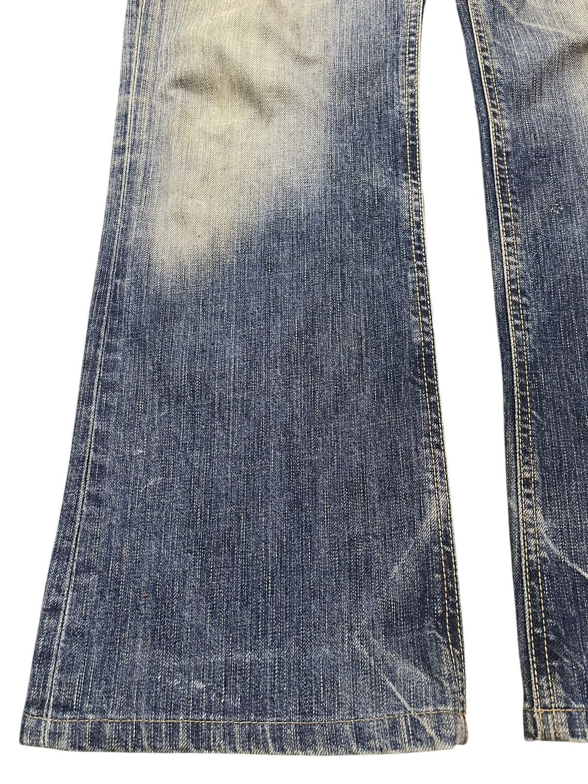 Edwin Edwin Rebel Vintage Blue Faded Wash Distress Baggy Jeans Size US 32 / EU 48 - 7 Thumbnail