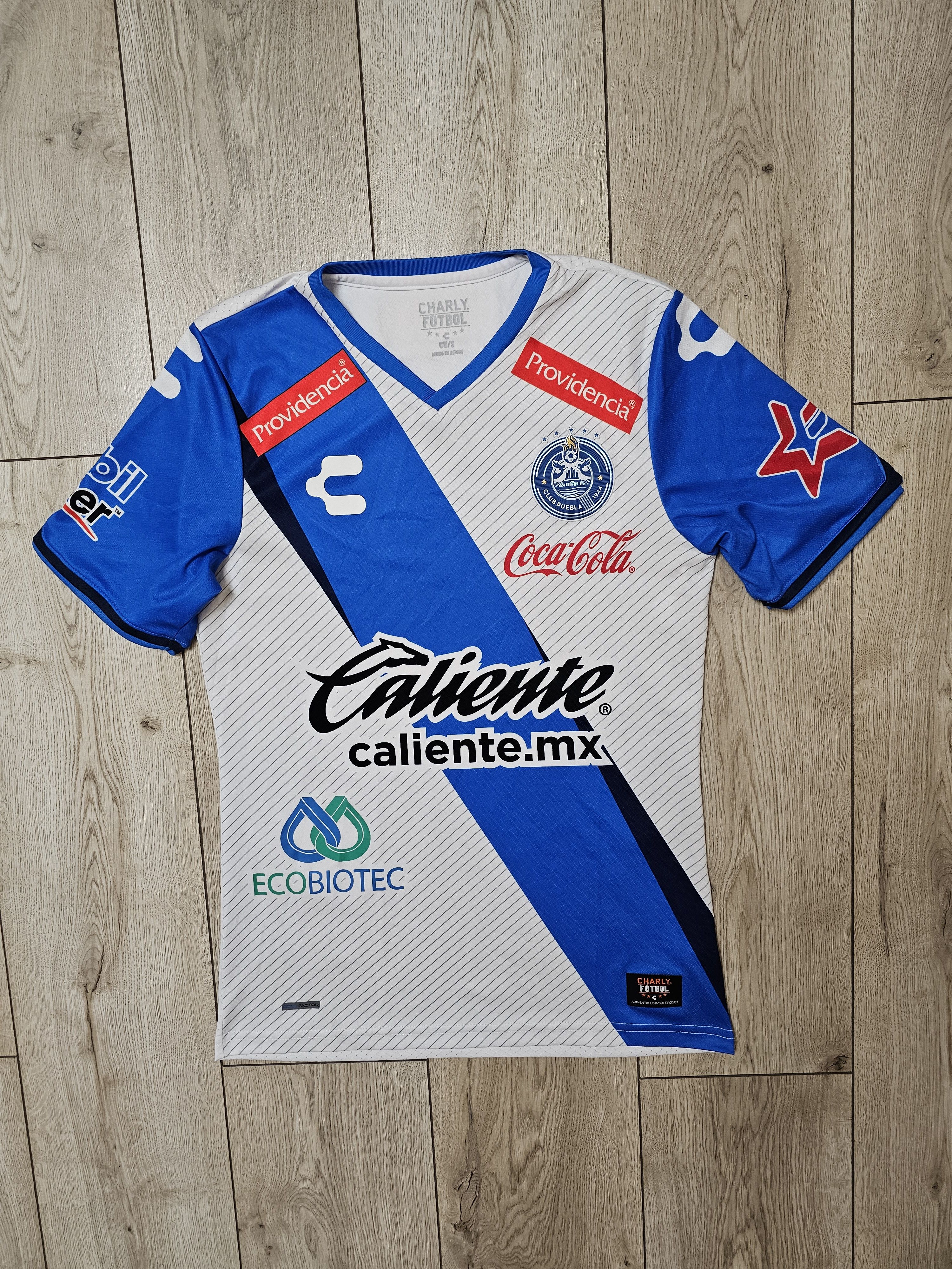 All Sport CLUB PUEBLA 2016 2017 HOME FOOTBALL SOCCER JERSEY MEXICO Size US S / EU 44-46 / 1 - 1 Thumbnail