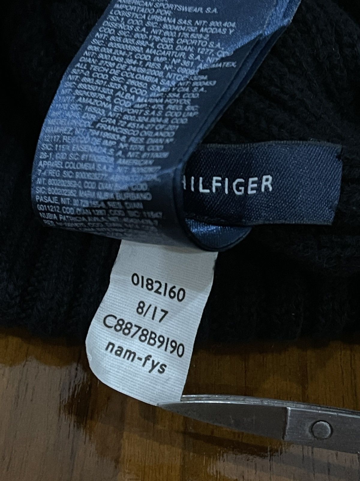 Tommy Hilfiger Tommy Hilfiger Big Logo Beanie Hats Size ONE SIZE - 6 Thumbnail