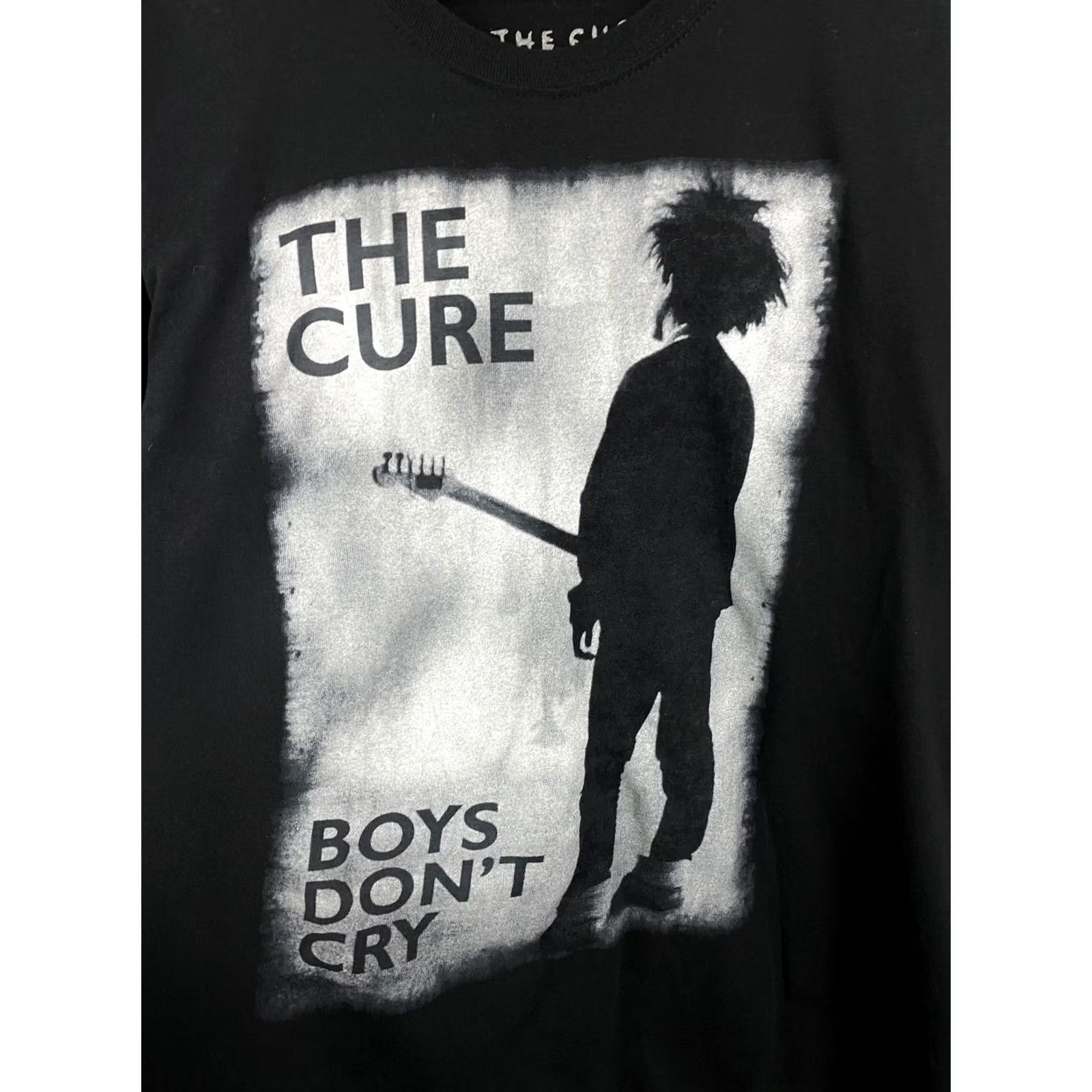 Gildan Vintage The Cure Boys Don’t Cry T-shirt rare Retro Hype Hype L black Mens Shirt Size US L / EU 52-54 / 3 - 4 Thumbnail
