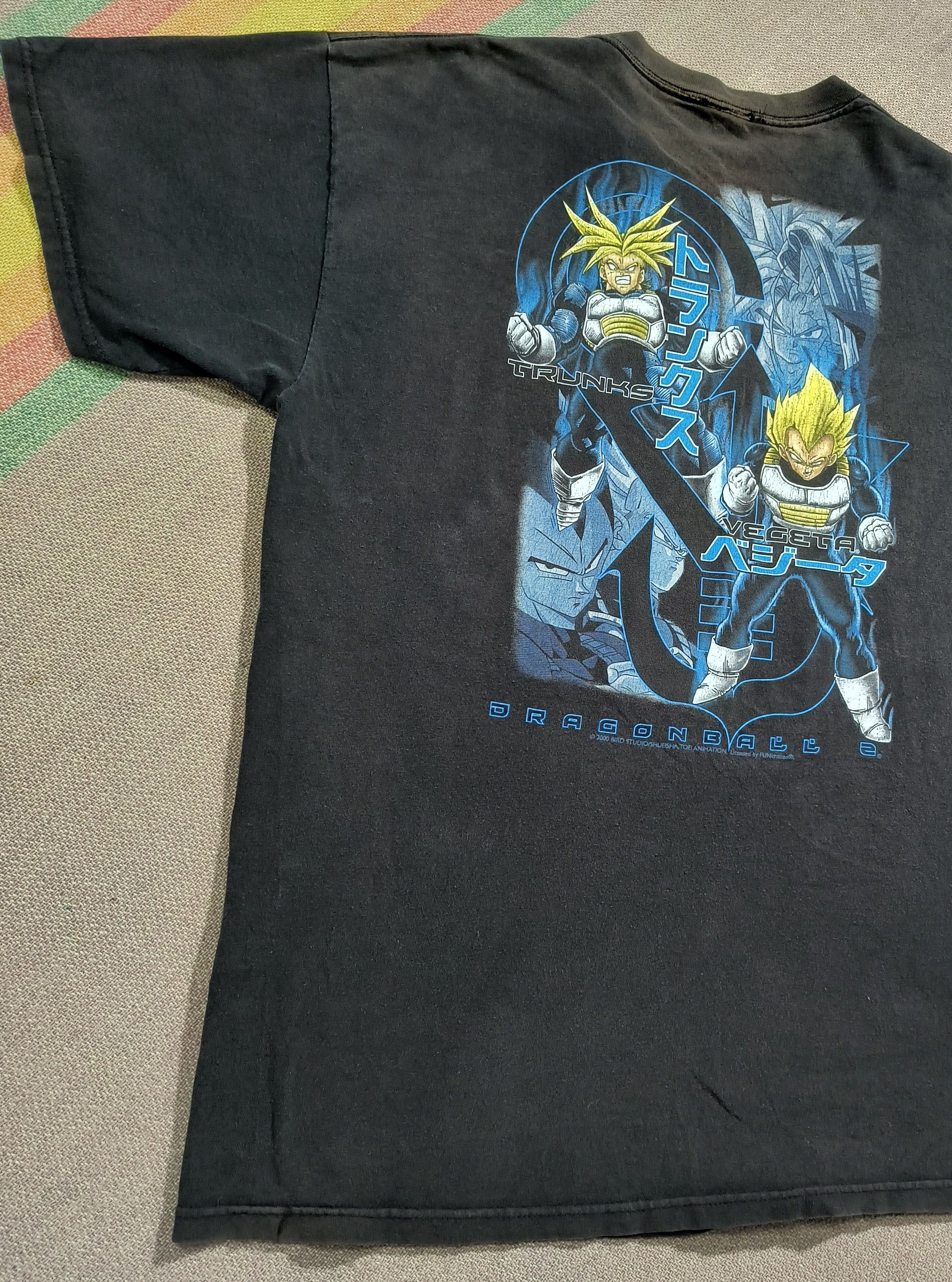 Vintage Vintage Y2K Dragonball Z Vegeta and Trunks 2000 tee Size US XL / EU 56 / 4 - 2 Thumbnail