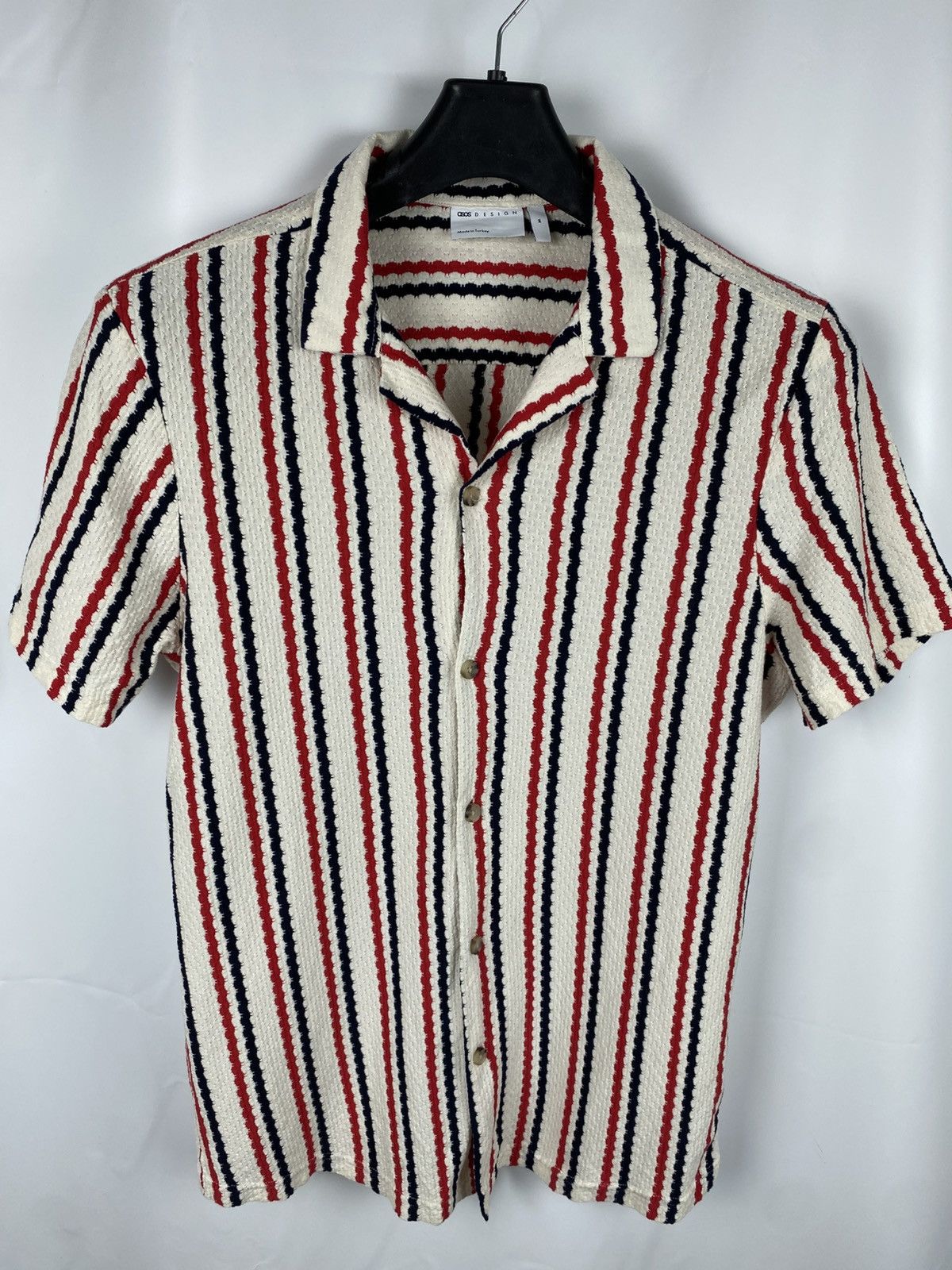 Asos Asos Knit Polo Tee Button Up browne style size M Size US M / EU 48-50 / 2 - 1 Thumbnail