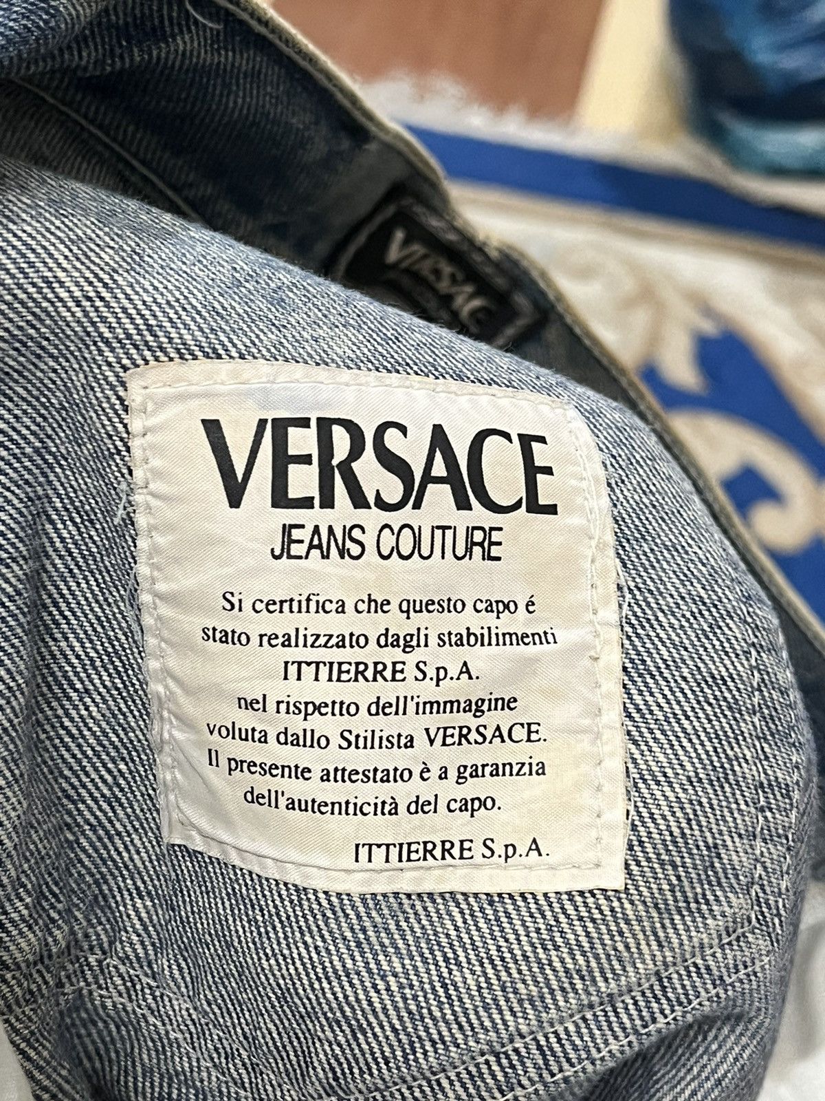 Versace × Versace Jeans Couture Versace Jeans Courture Mudwash Denim Size US 30 / EU 46 - 11 Thumbnail