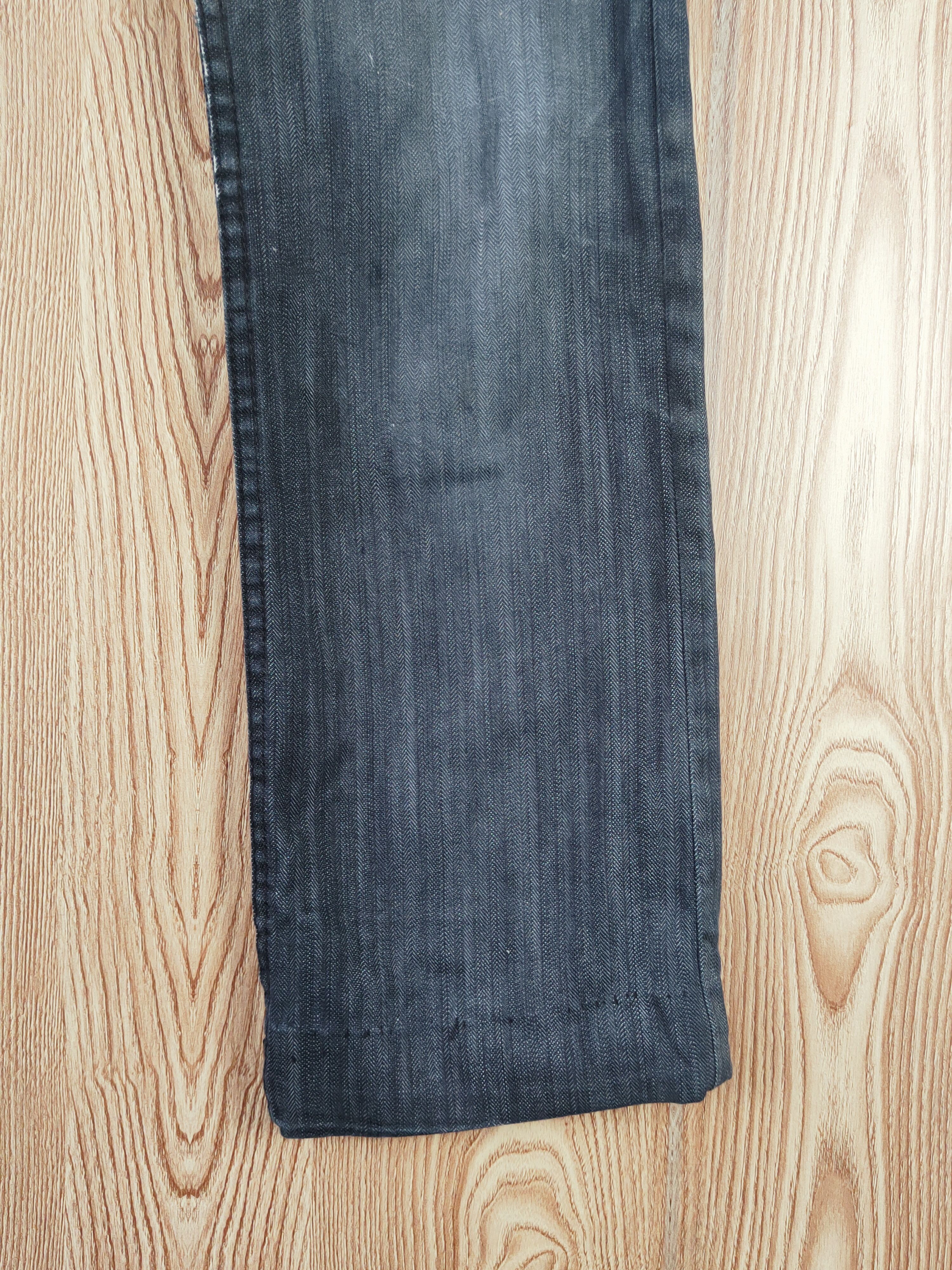 Japanese Brand Male &Co Black Distressed Ripped Jeans#W085 Size US 32 / EU 48 - 7 Thumbnail