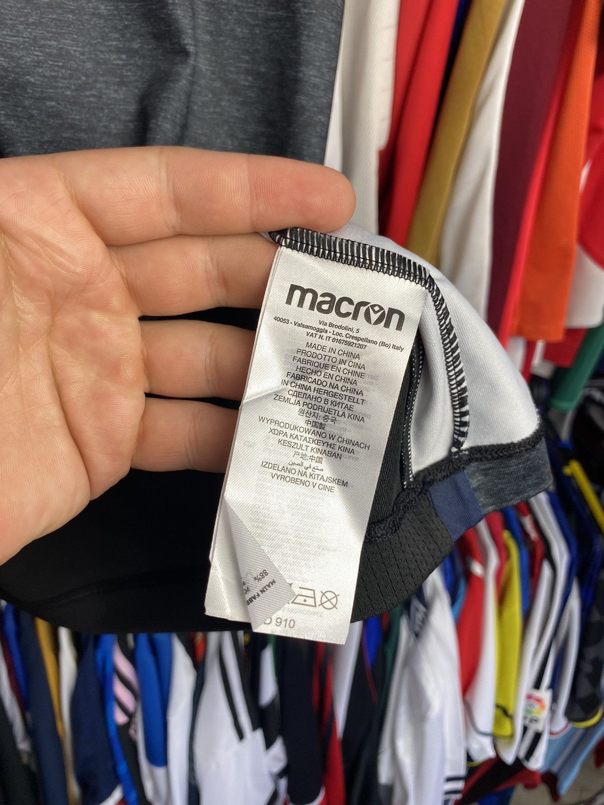 Macron 2020/21 MACRON BOLOGNA THIRD SOCCER FOOTBALL JERSEY SHIRT Size US XL / EU 56 / 4 - 7 Thumbnail