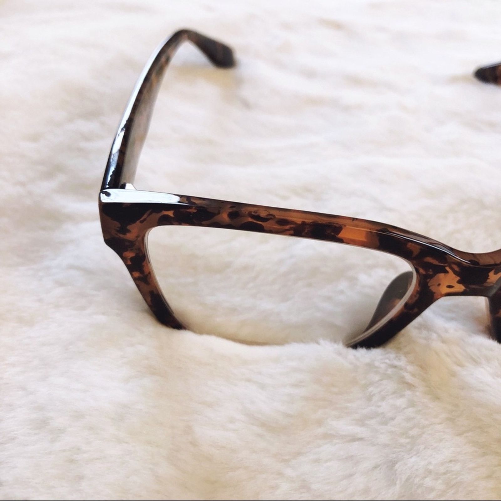 Other Brooke Brown Half Rim Rectangle Reader Glasses Size ONE SIZE - 5 Thumbnail