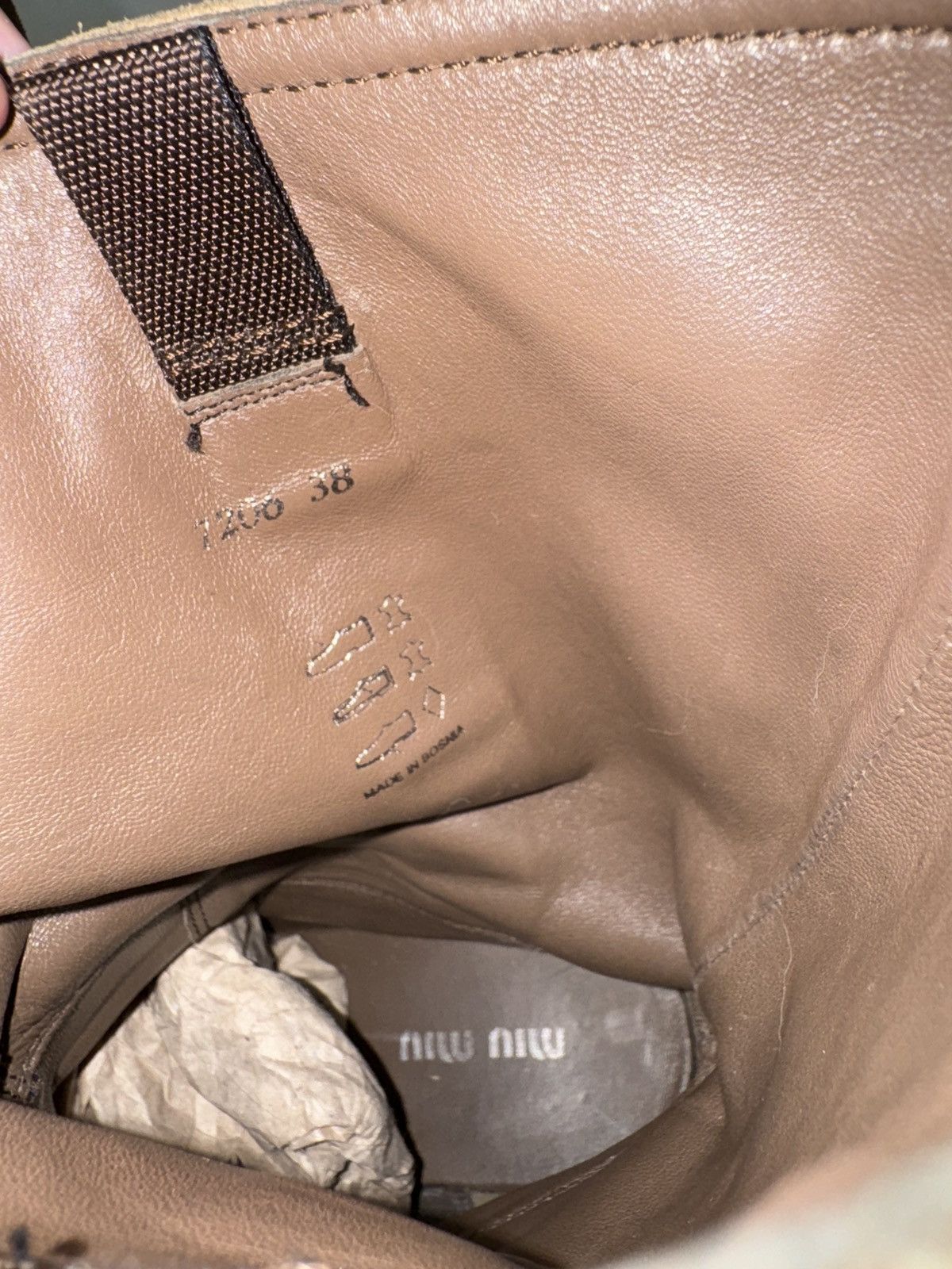 Miu Miu Miu Miu Boots Size US 8 / IT 38 - 11 Thumbnail